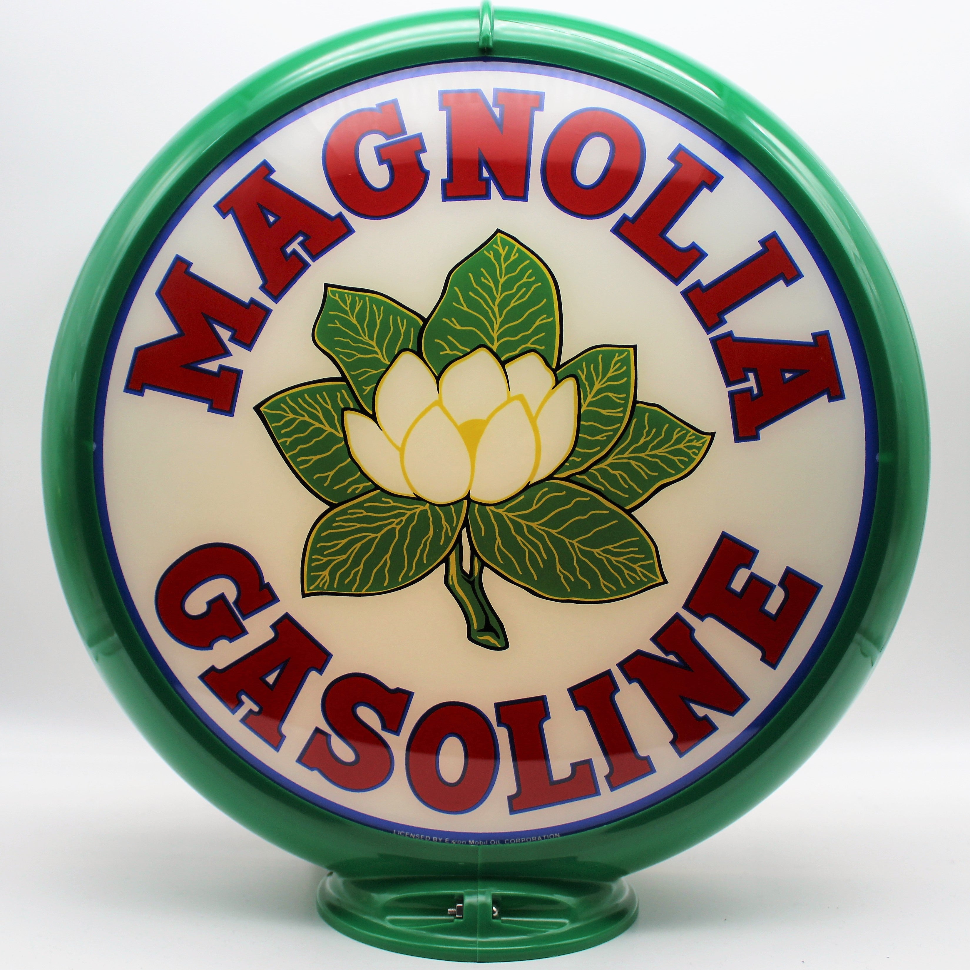 MAGNOLIA GASOLINE 13.5" Ad Globe