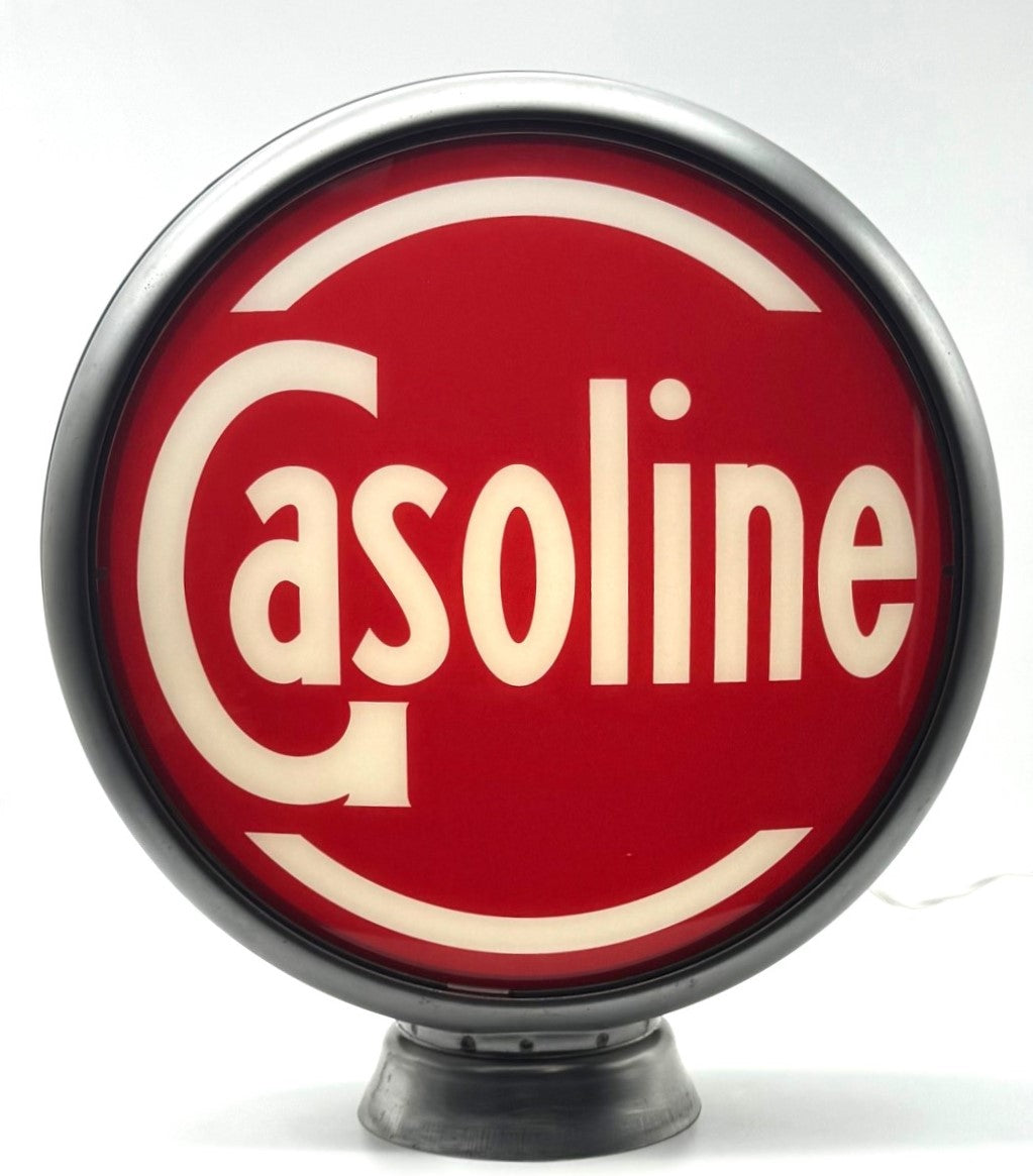 GASOLINE 13.5" Gas Pump Globe