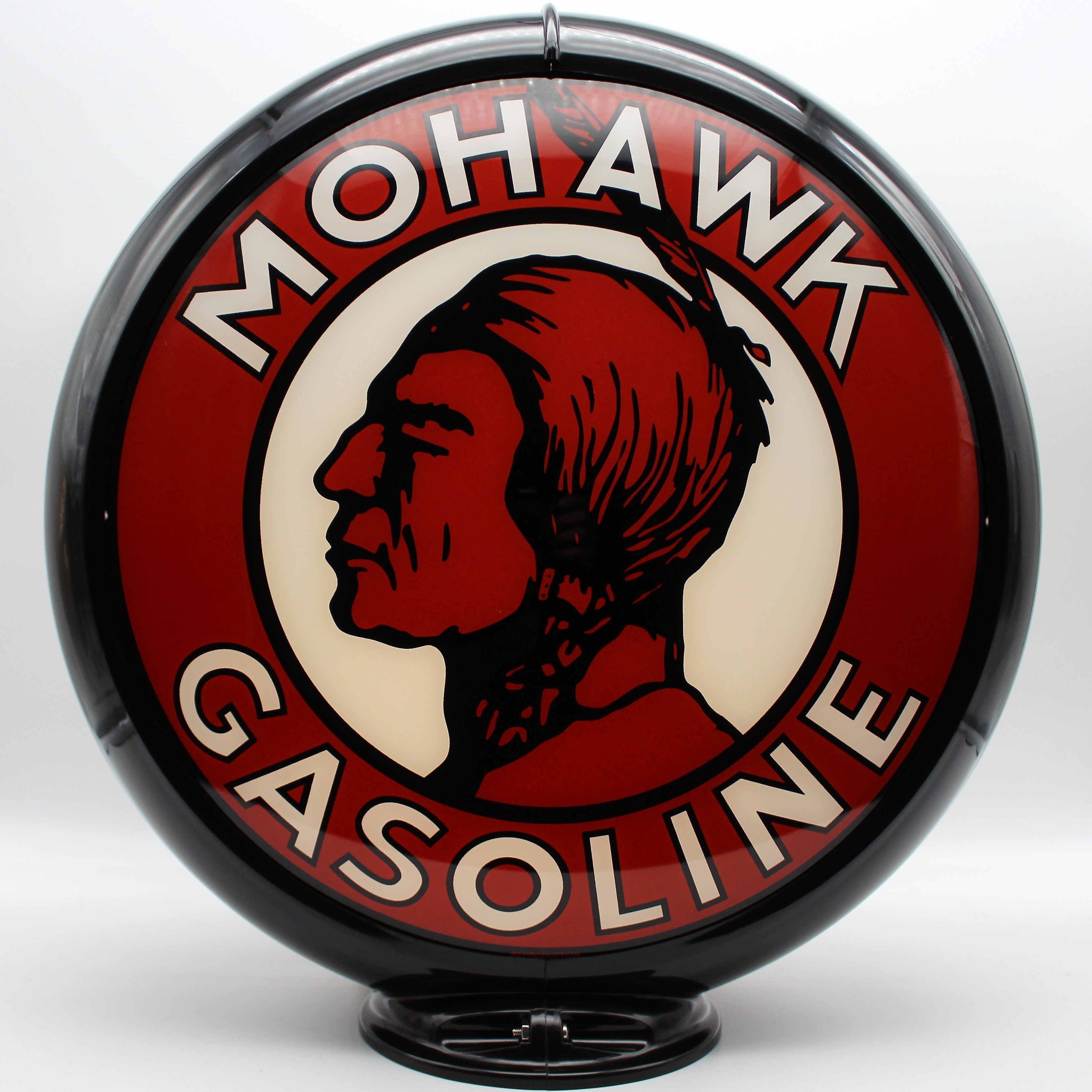 Mohawk Gasoline 13.5" Ad Globe