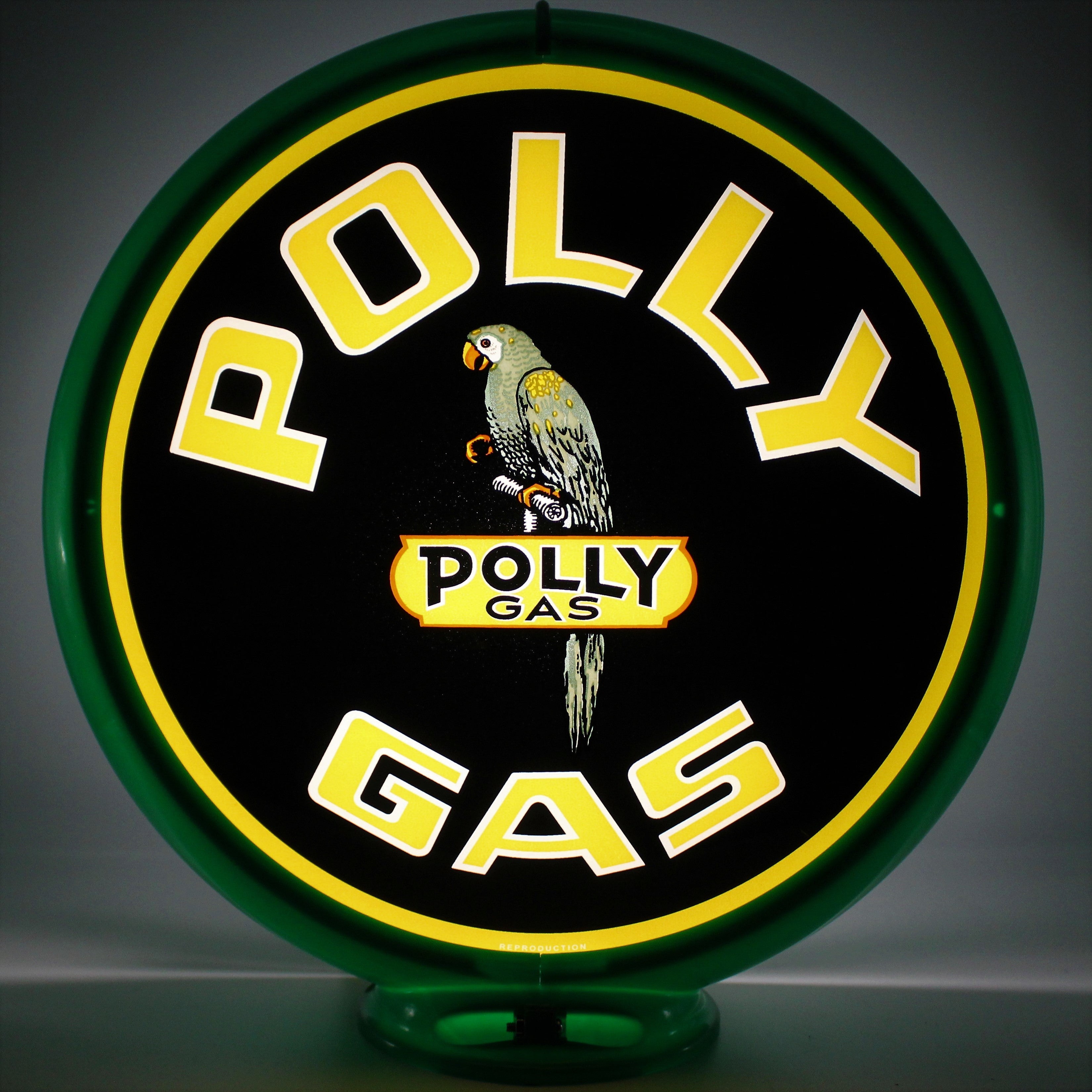POLLY GAS 13.5" Gas Pump Globe