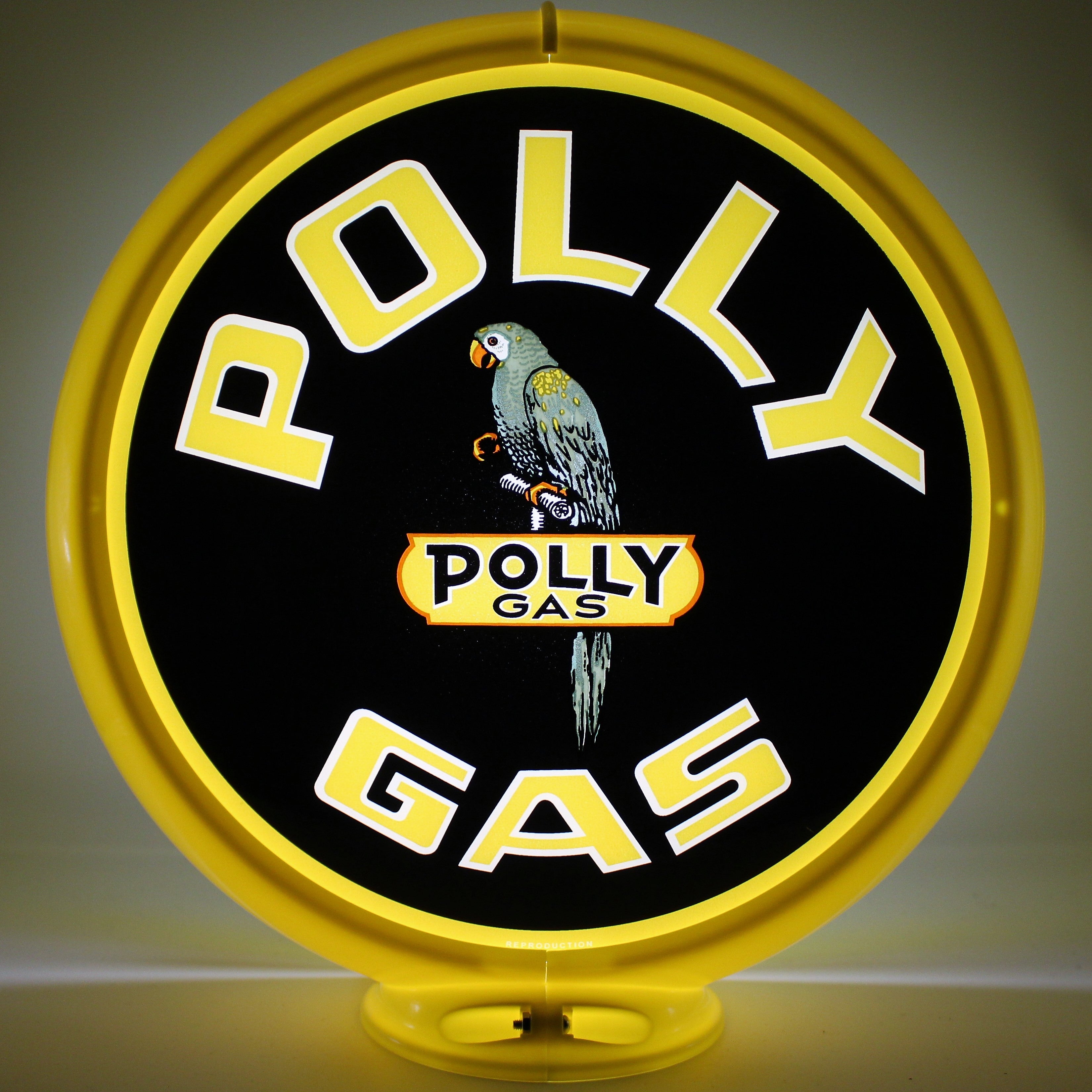 POLLY GAS 13.5" Gas Pump Globe