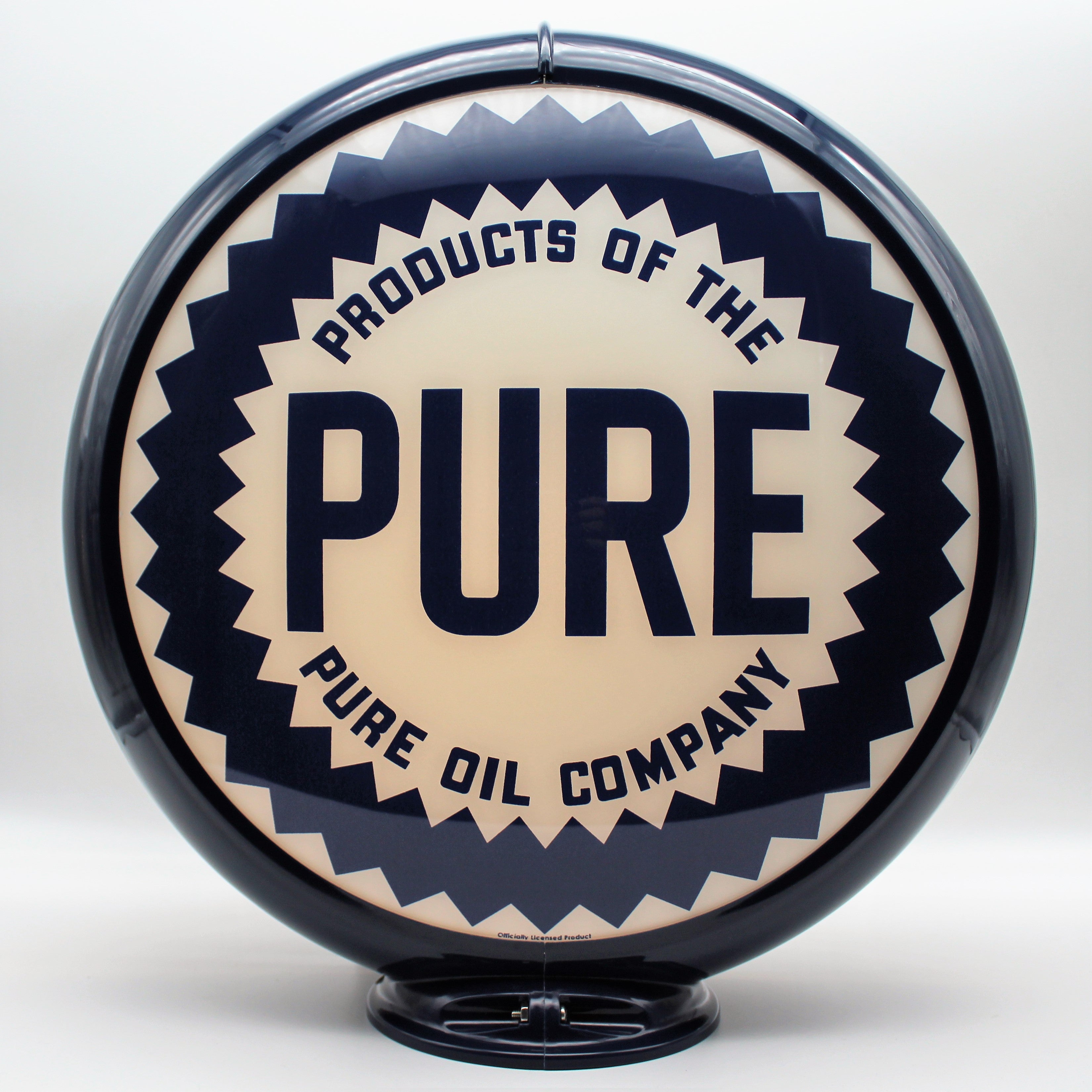 PURE OIL 13.5" Ad Globe