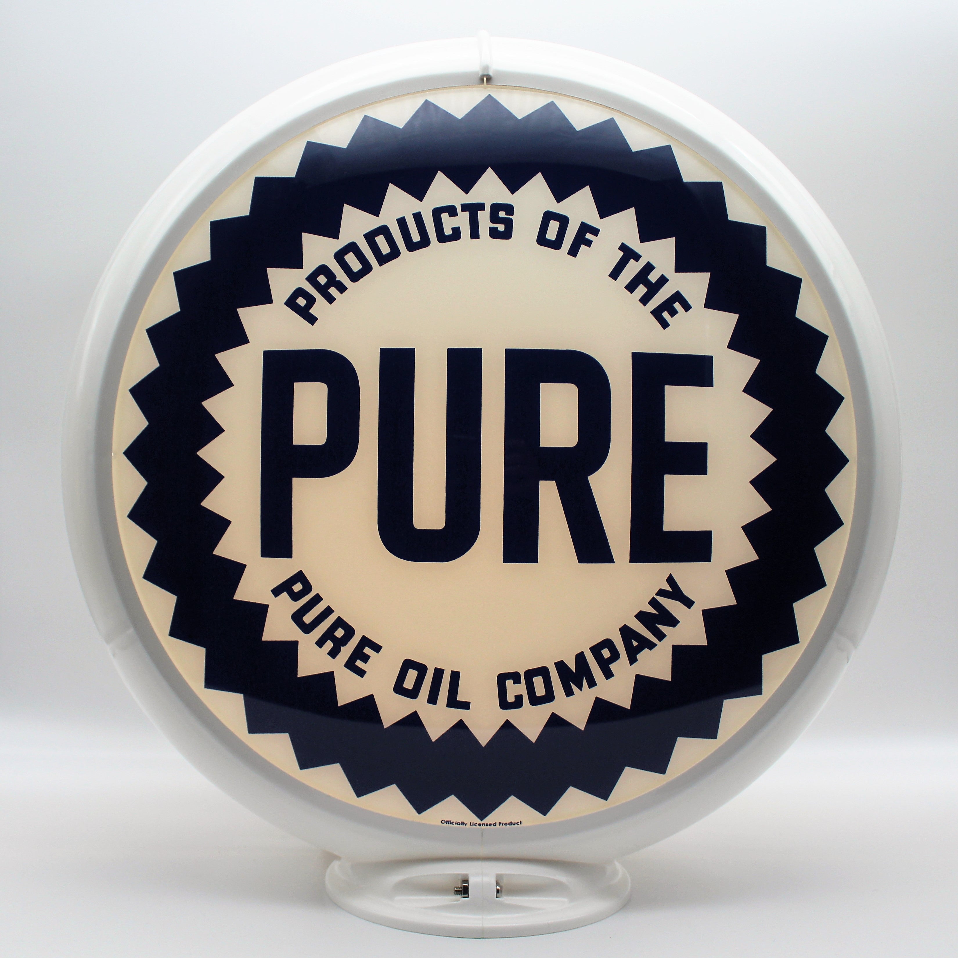 PURE OIL 13.5" Ad Globe