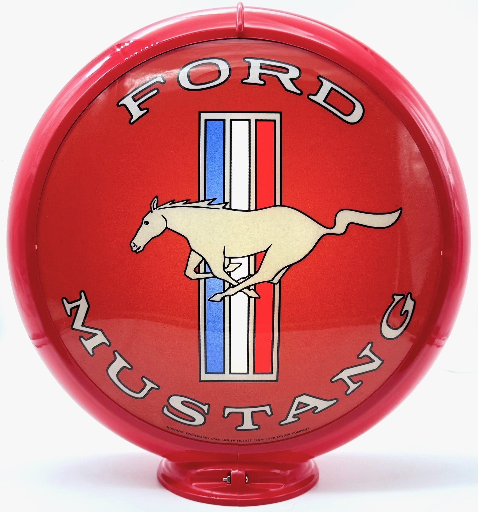 FORD MUSTANG 13.5" Gas Pump Globe