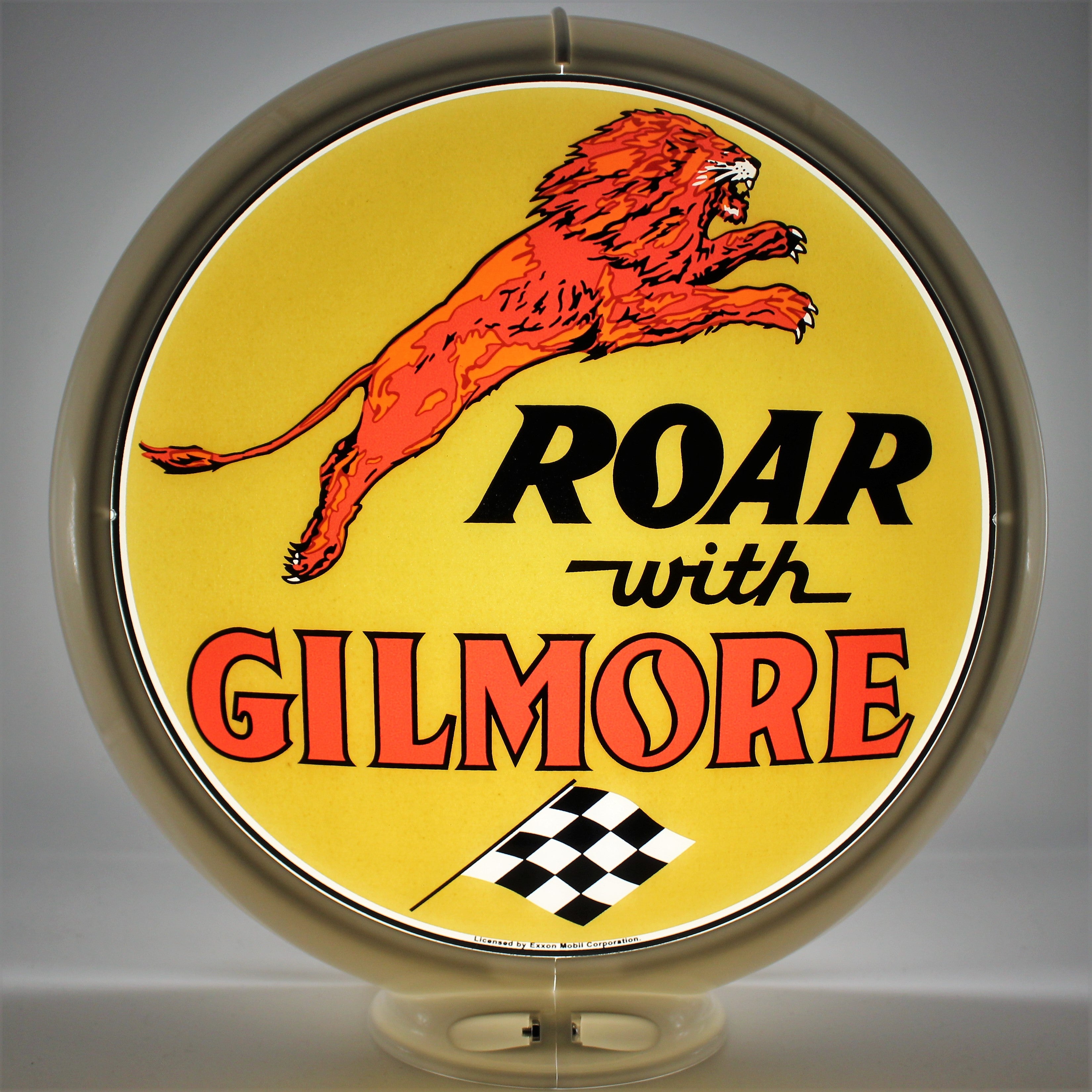 GILMORE ROAR 13.5" Gas Pump Globe