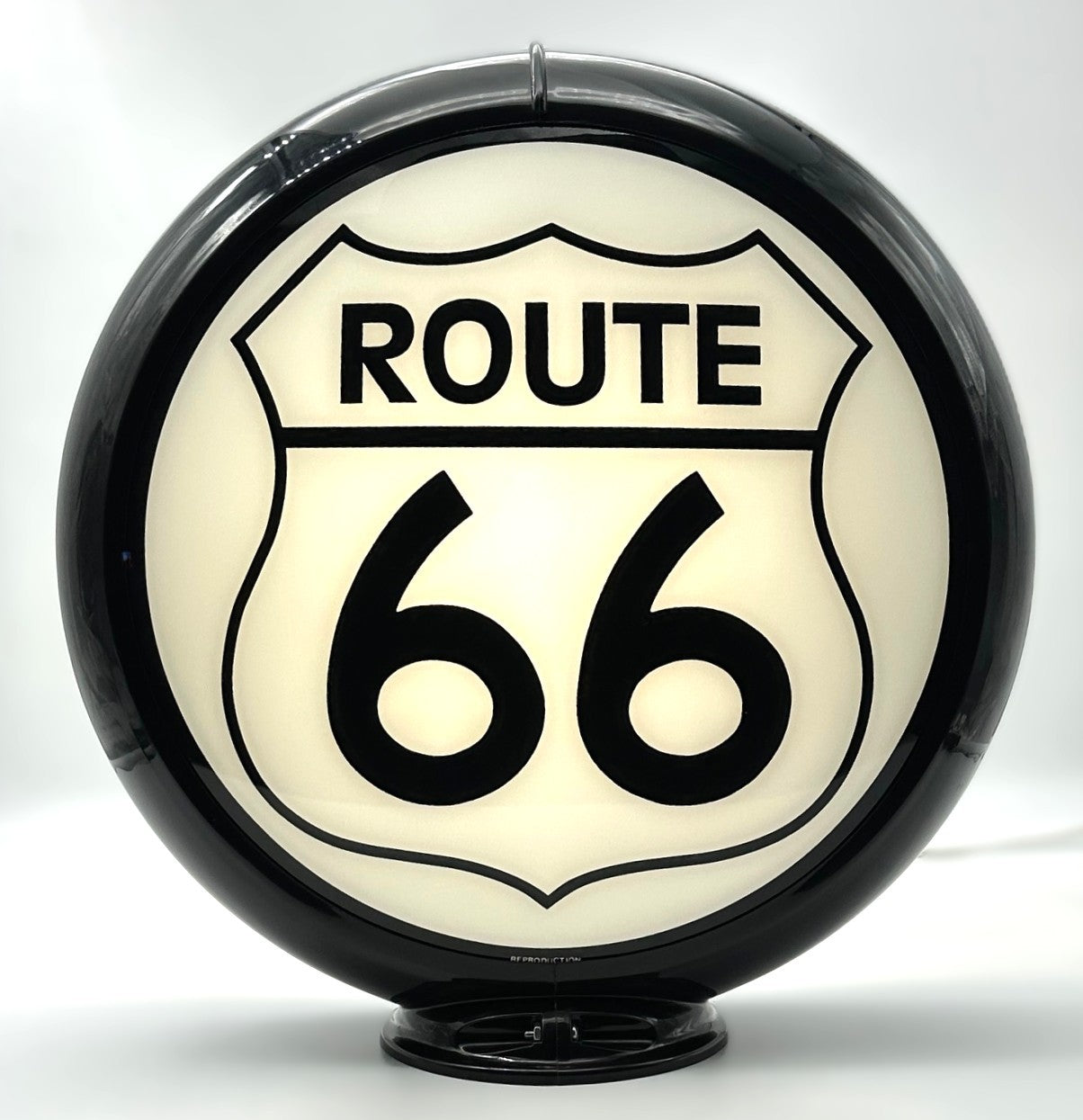 ROUTE 66 13.5" Gas Pump Globe