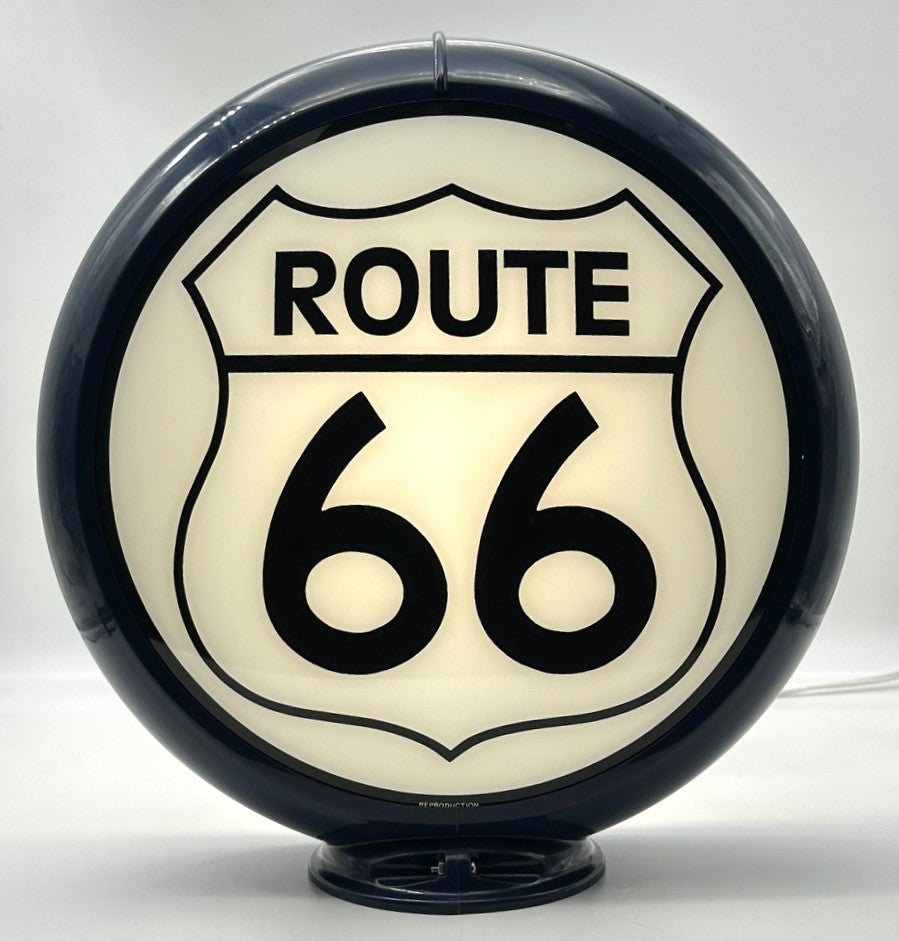 ROUTE 66 13.5" Gas Pump Globe