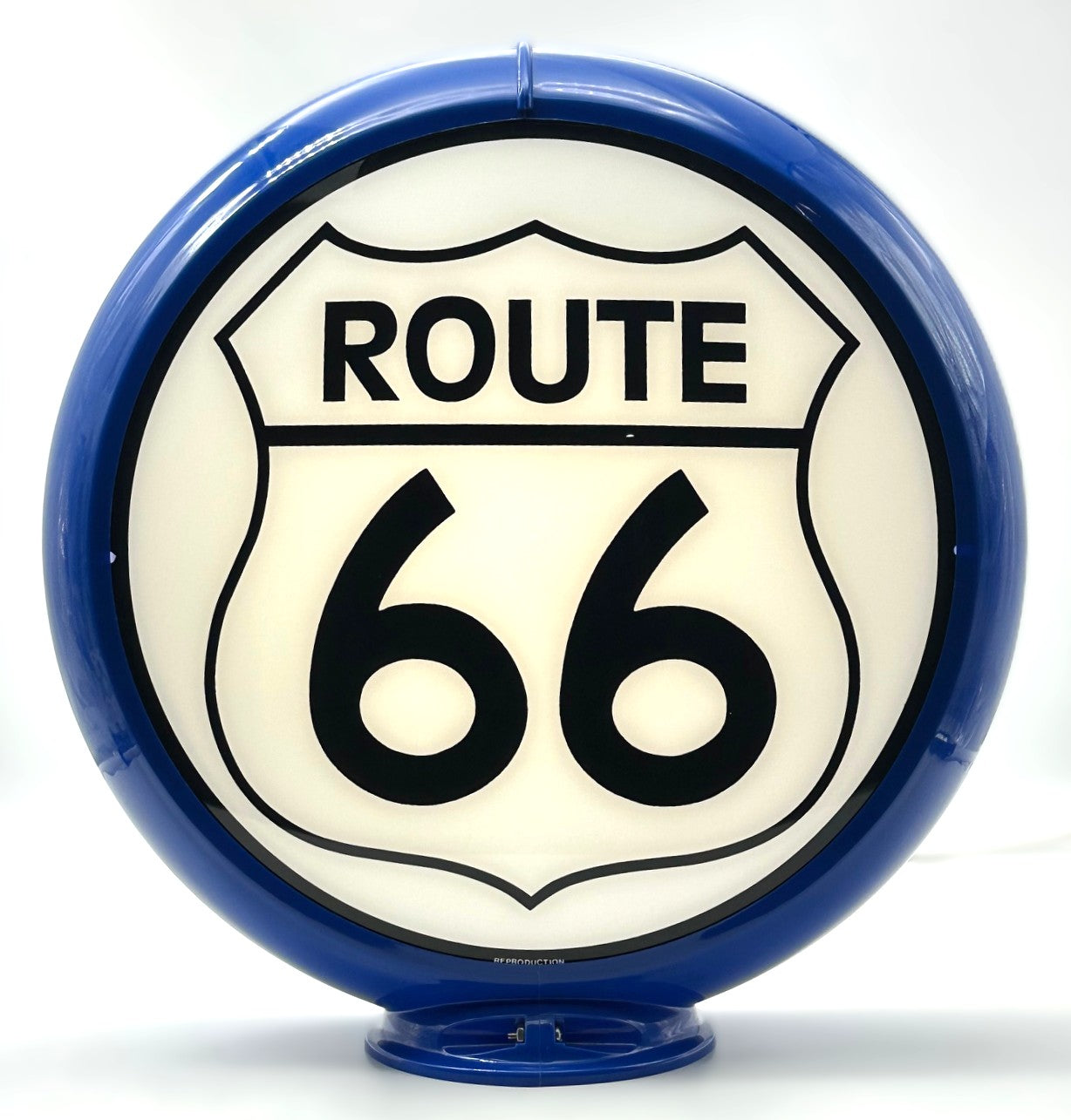 ROUTE 66 13.5" Gas Pump Globe
