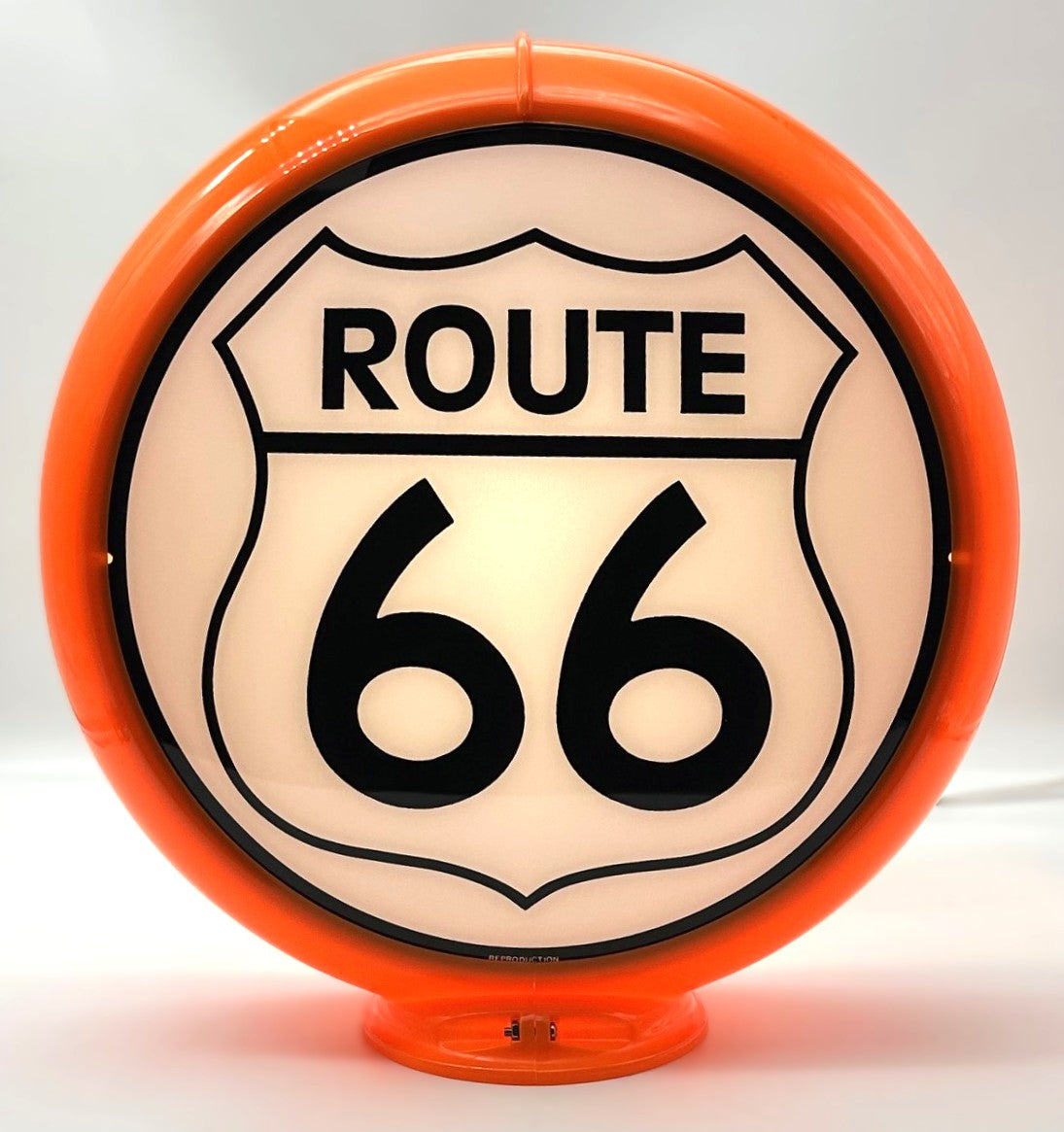 ROUTE 66 13.5" Gas Pump Globe