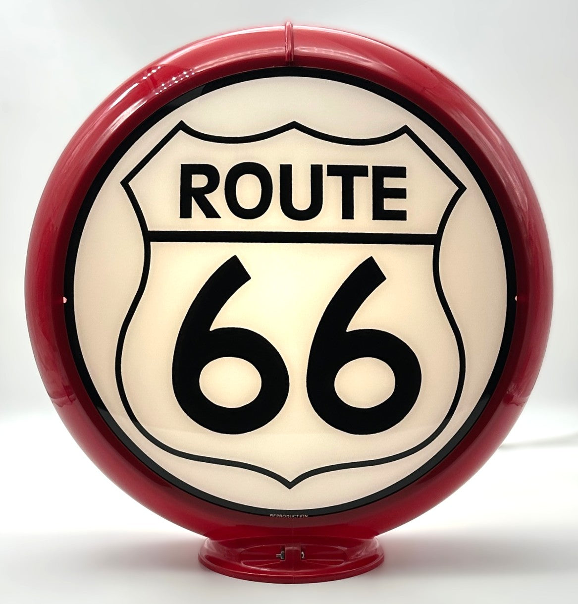 ROUTE 66 13.5" Gas Pump Globe
