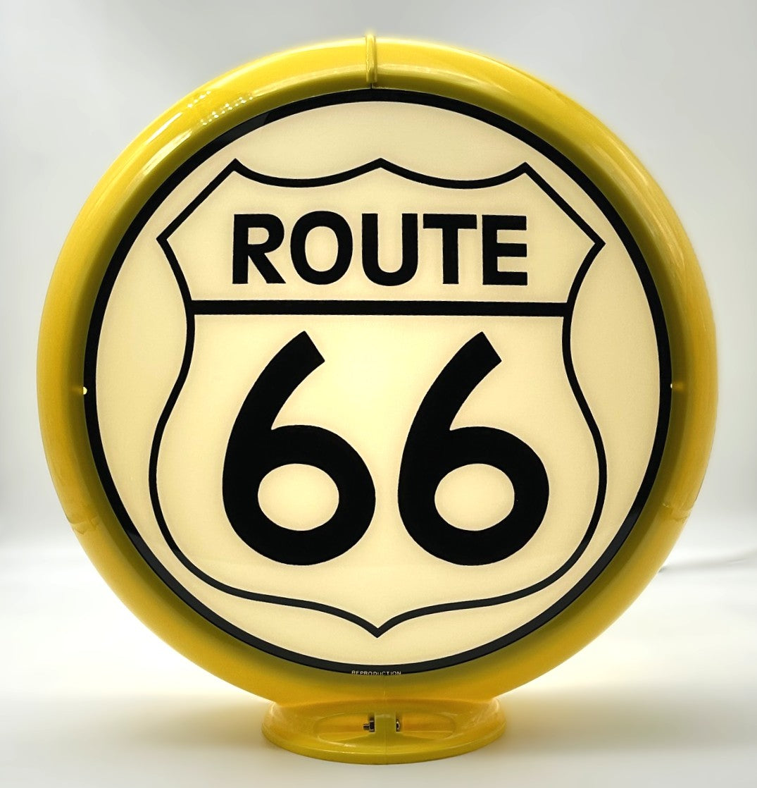 ROUTE 66 13.5" Gas Pump Globe