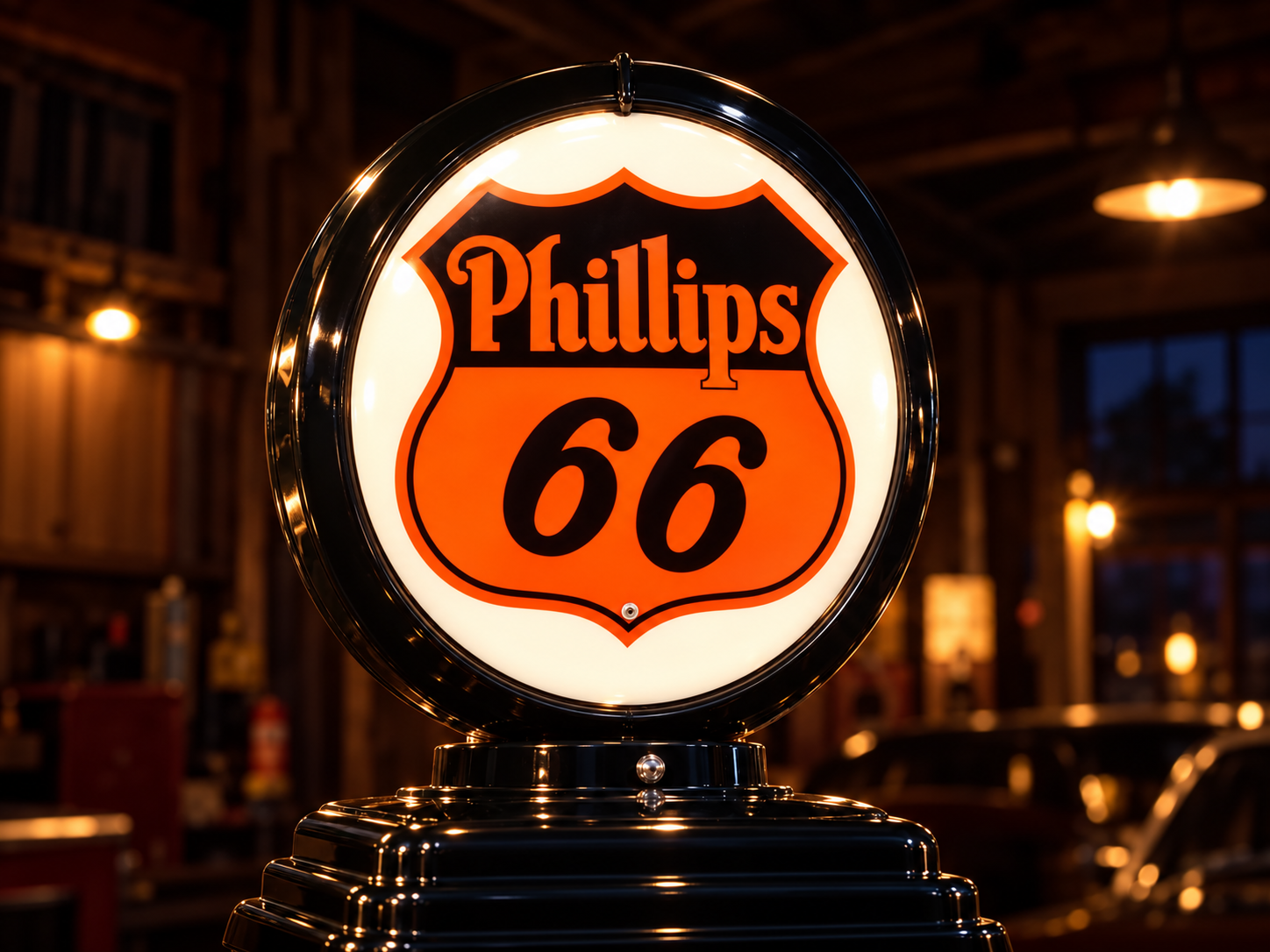 Phillips 66 Retro Gas Pump