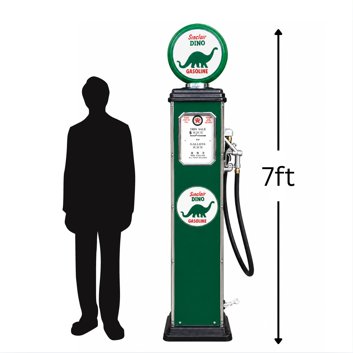 Sinclair Retro Gas Pump