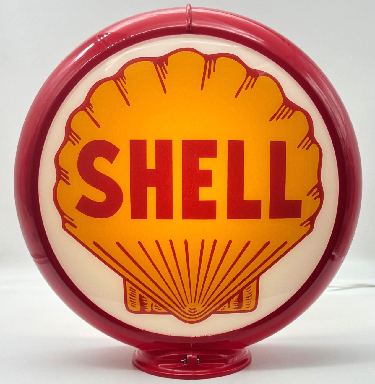 SHELL 13.5" Gas Pump Globe