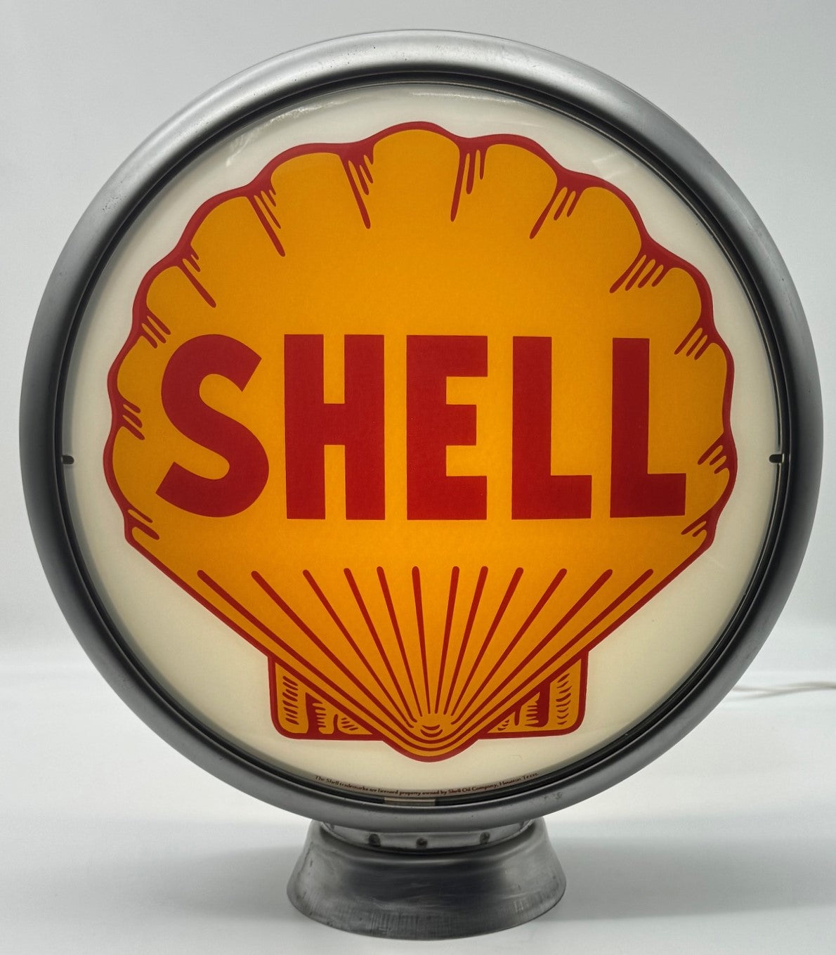SHELL 13.5" Gas Pump Globe