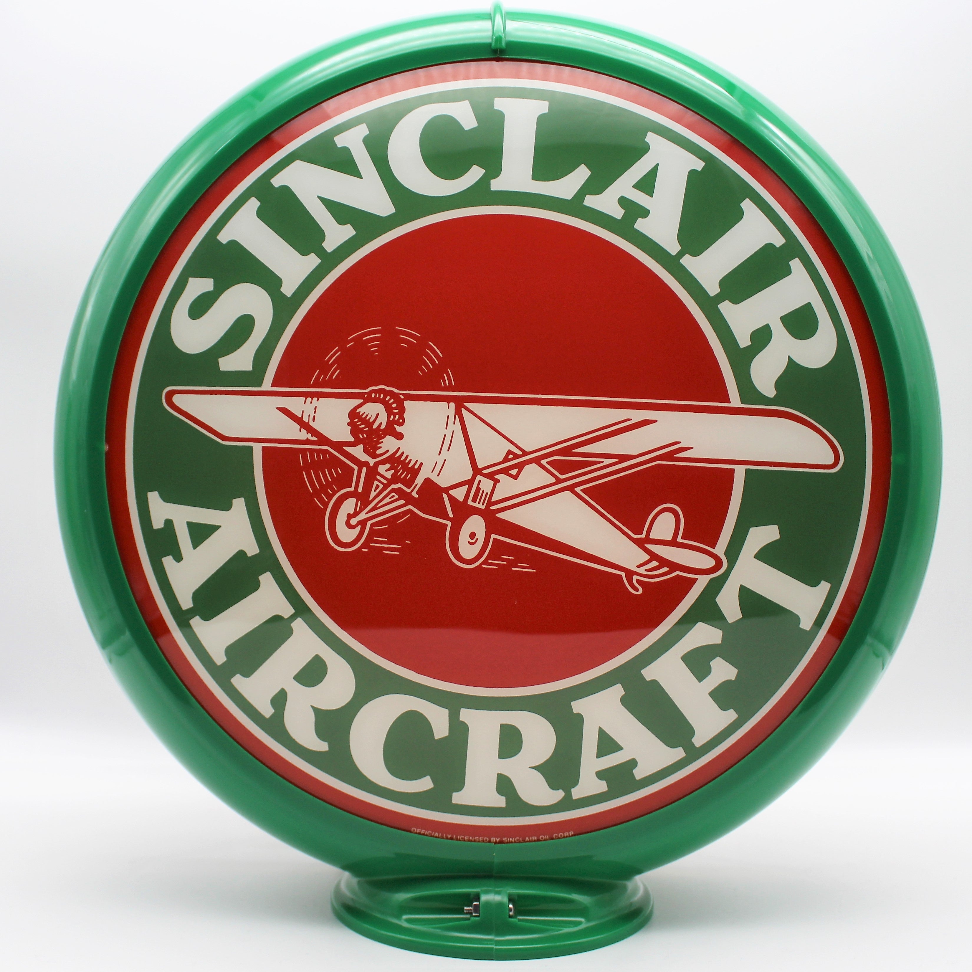 SINCLAIR AIRCRAFT 13.5" Ad Globe