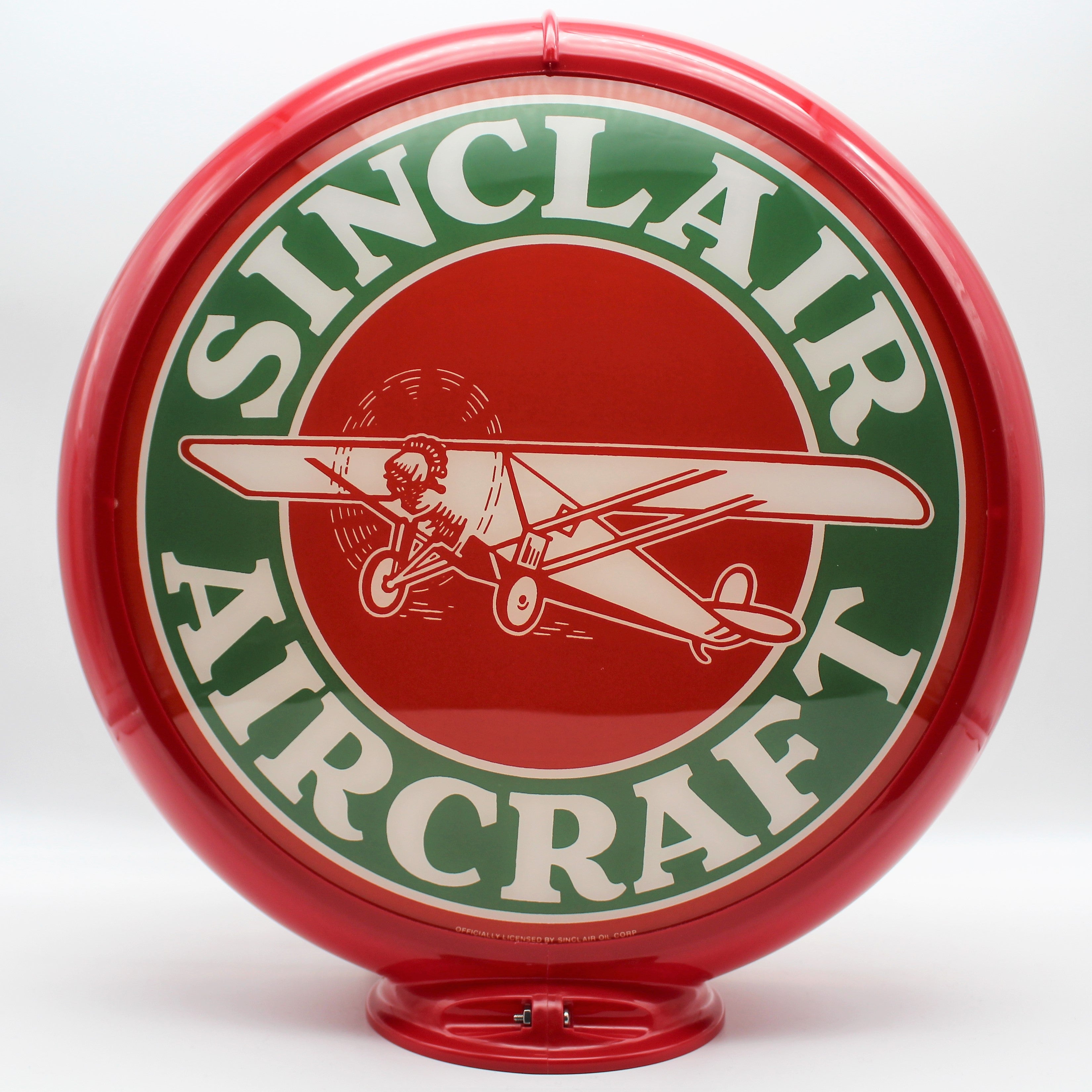 SINCLAIR AIRCRAFT 13.5" Ad Globe