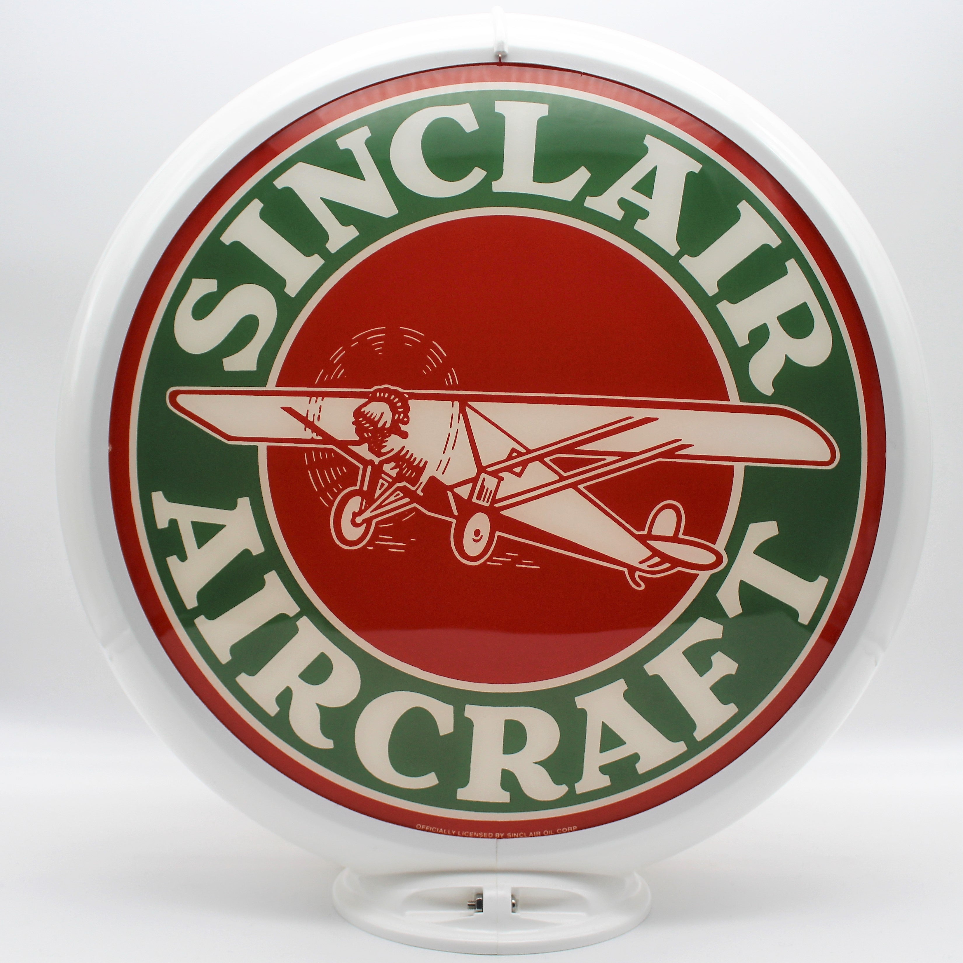 SINCLAIR AIRCRAFT 13.5" Ad Globe