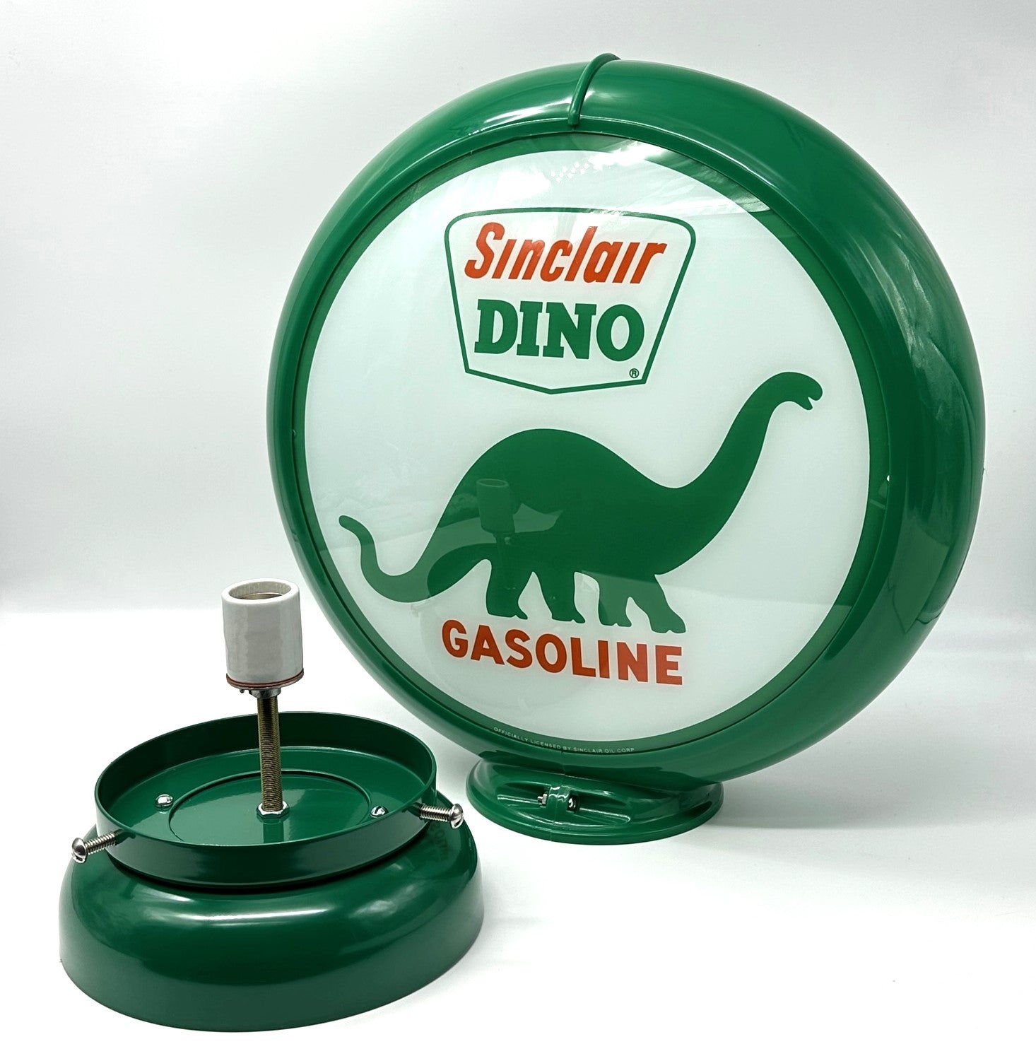 SINCLAIR DINO 13.5" Gas Pump Globe