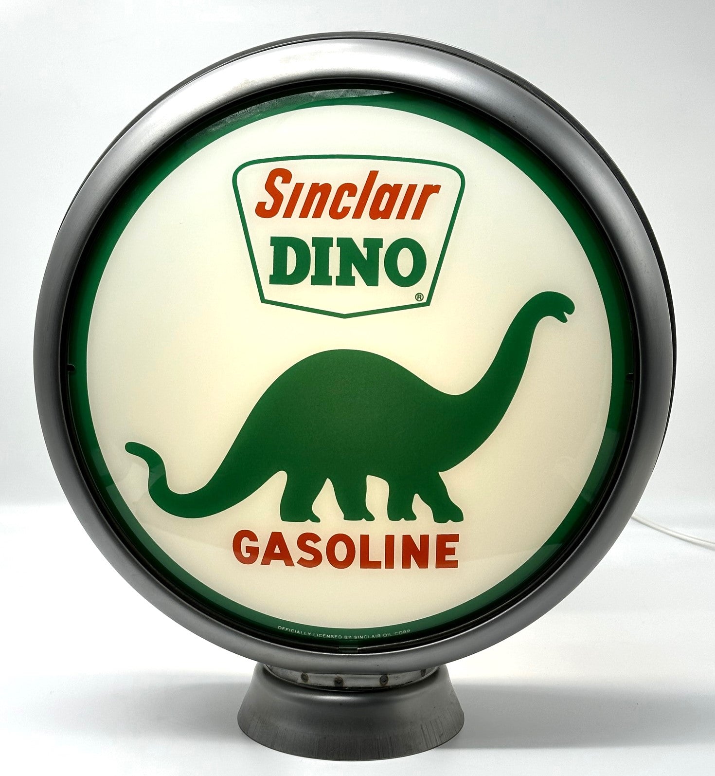 SINCLAIR DINO 13.5" Gas Pump Globe