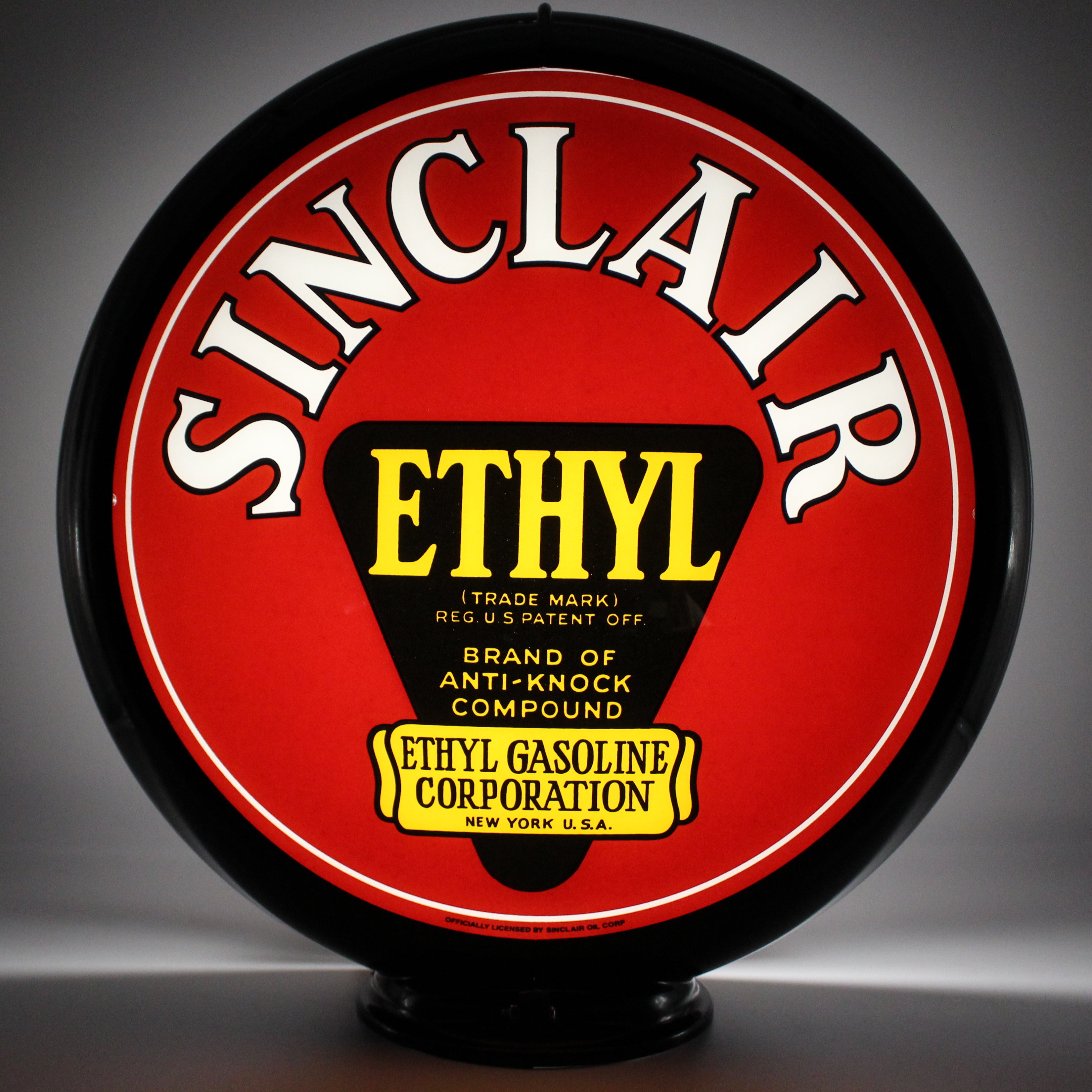 SINCLAIR ETHYL 13.5" Ad Globe