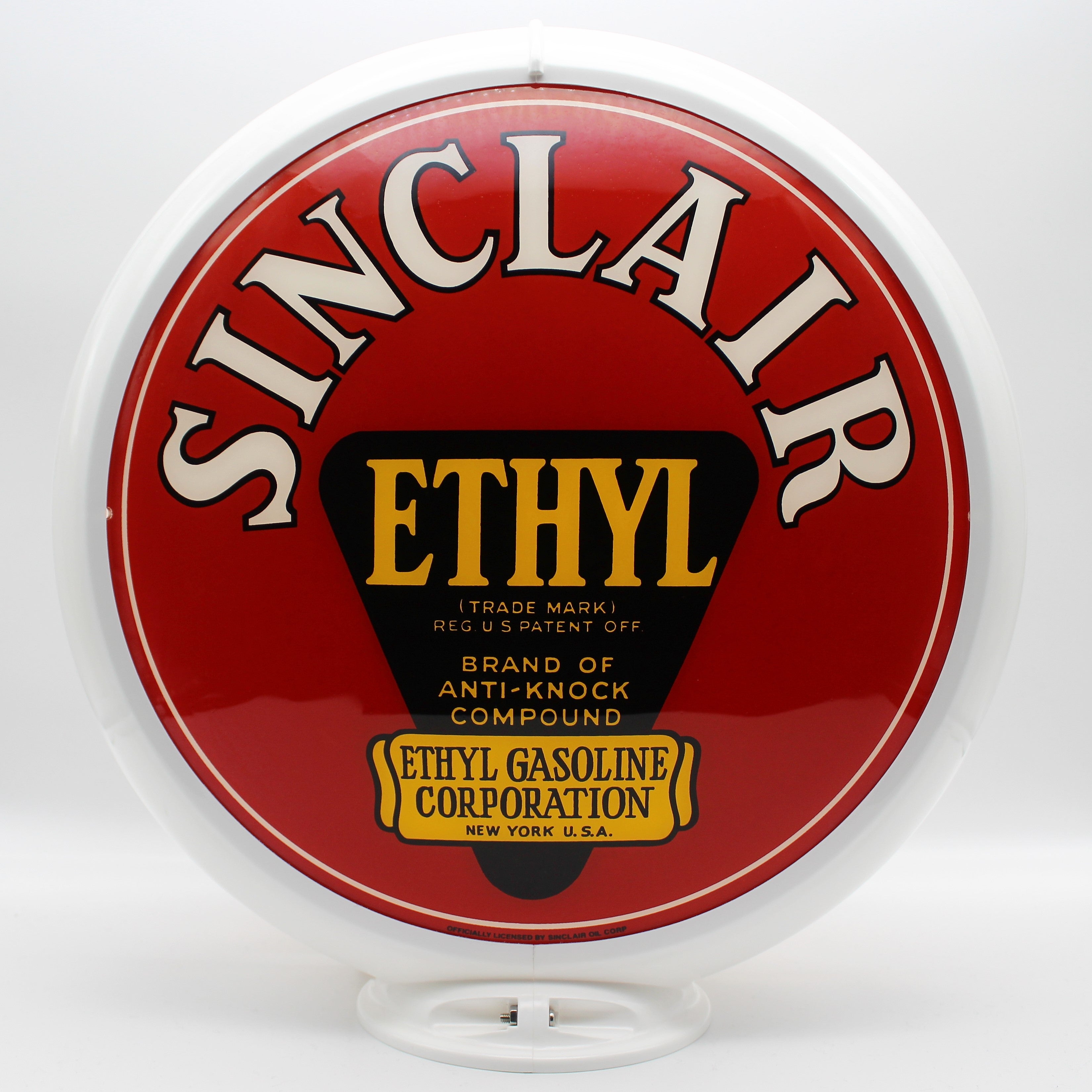 SINCLAIR ETHYL 13.5" Ad Globe