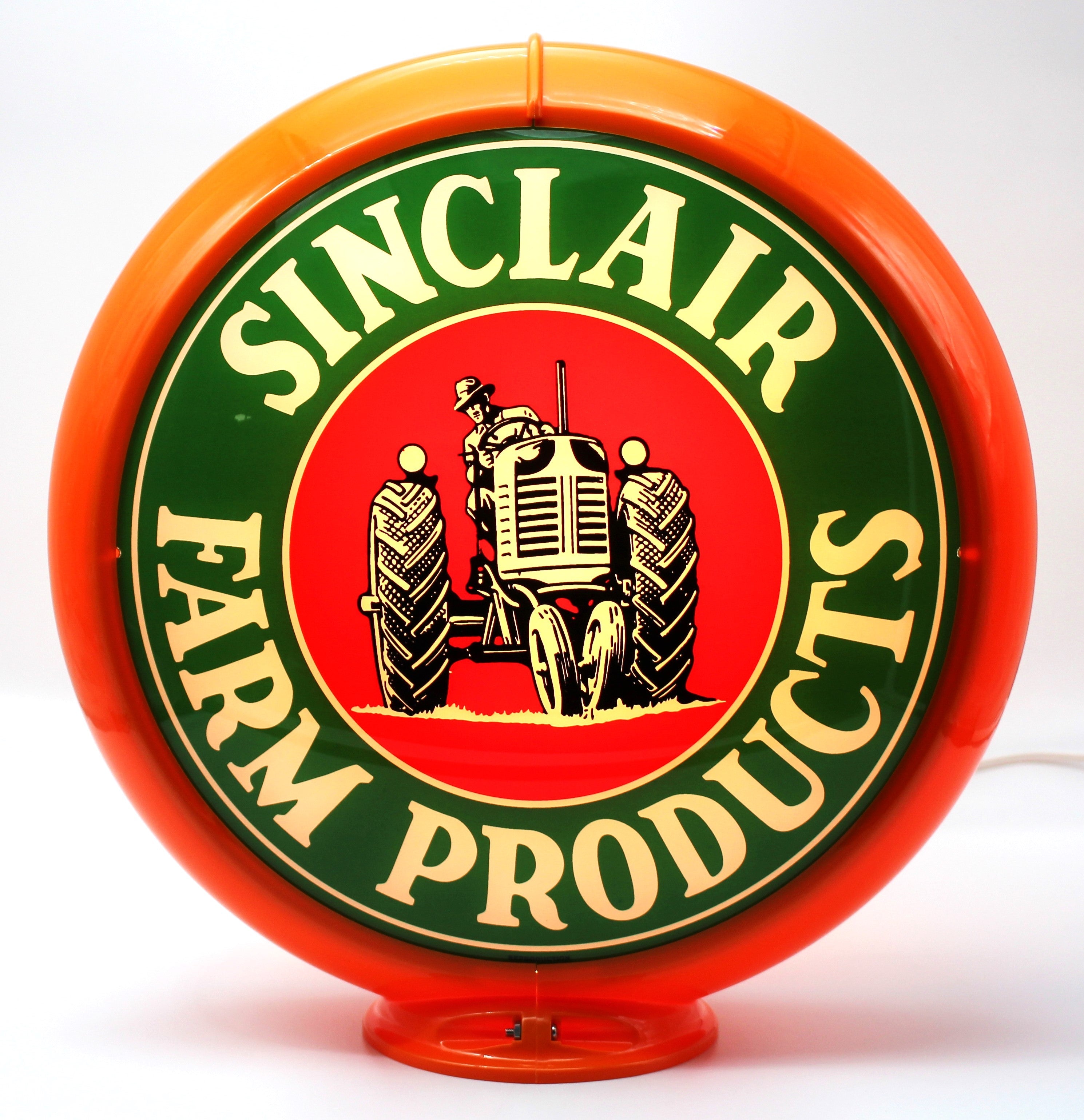 SINCLAIR FARM PRODUCTS 13.5" Gas Pump Globe