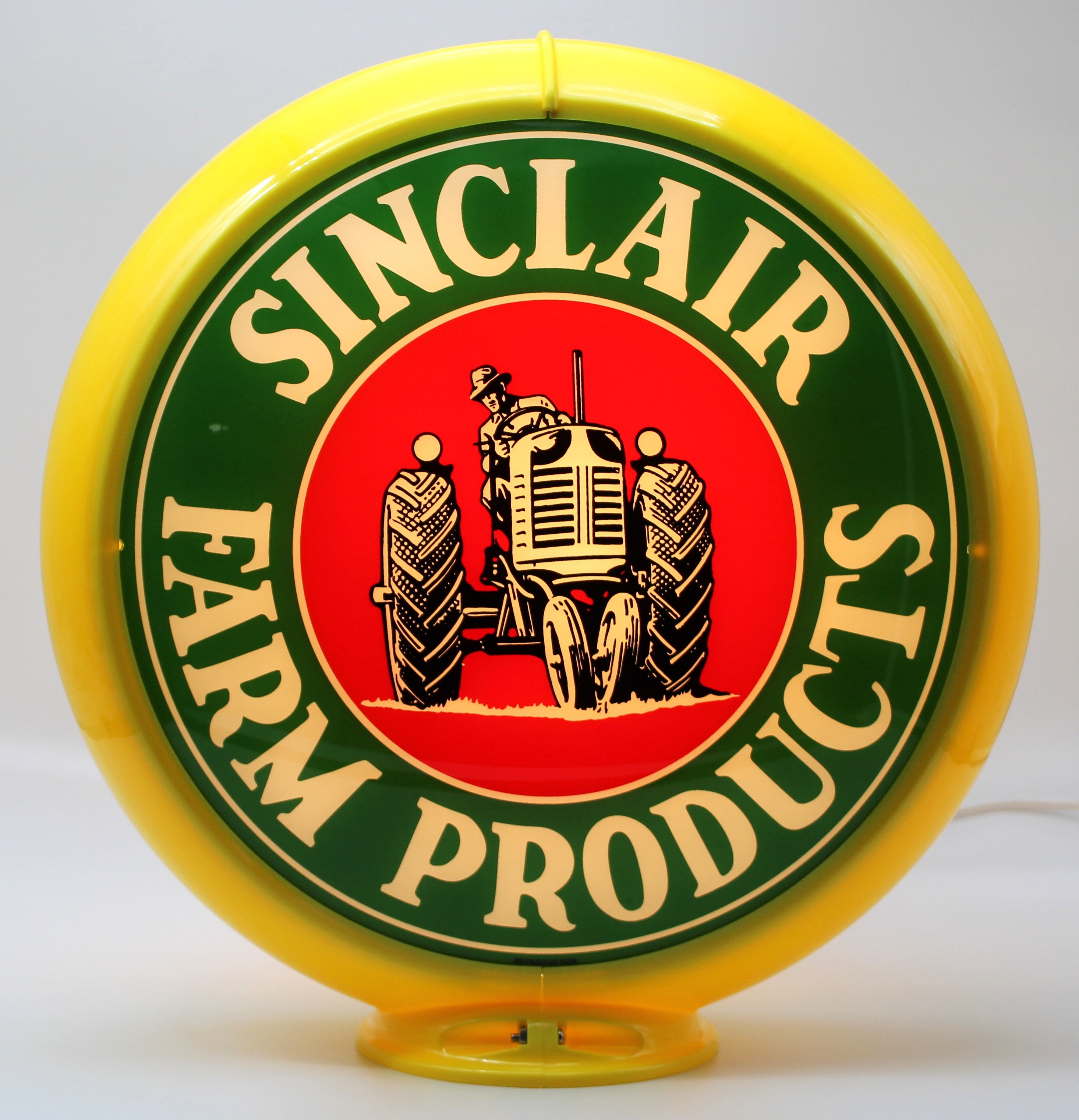 SINCLAIR FARM PRODUCTS 13.5" Gas Pump Globe