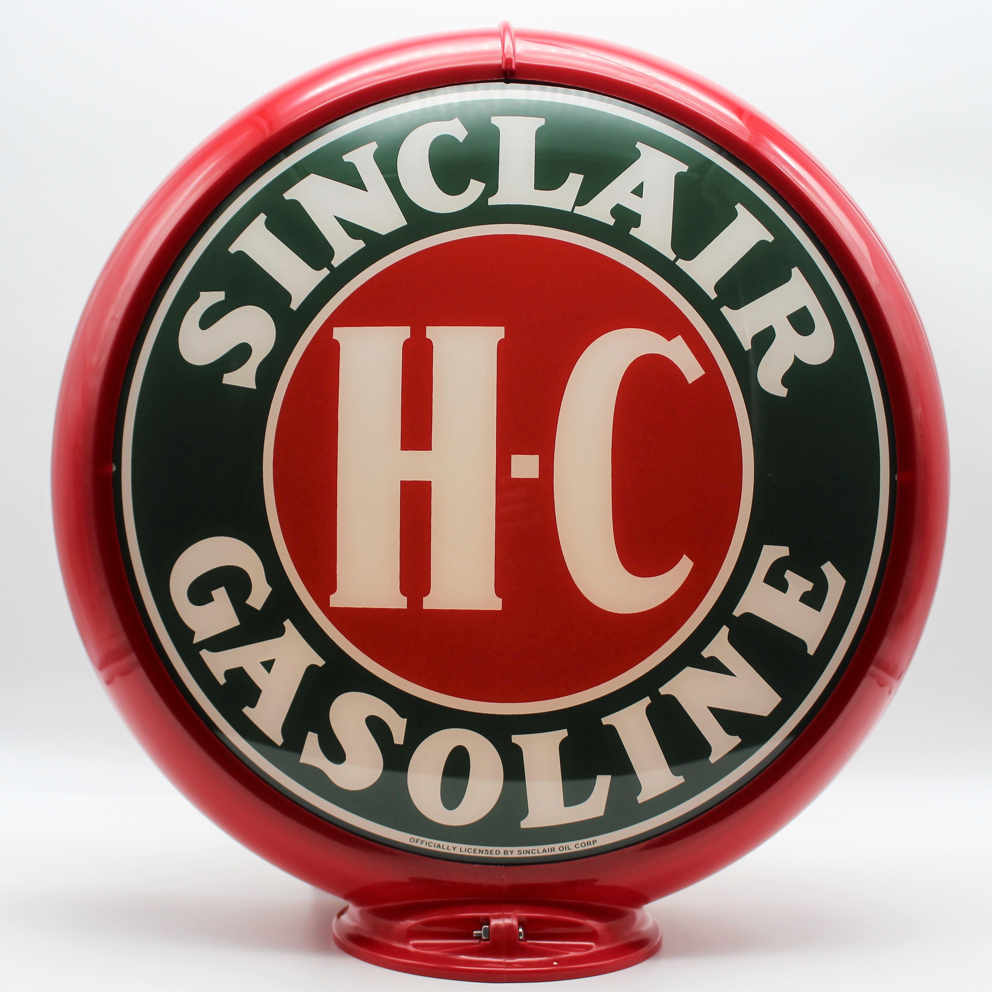 SINCLAIR H-C GASOLINE 13.5" Gas Pump Globe