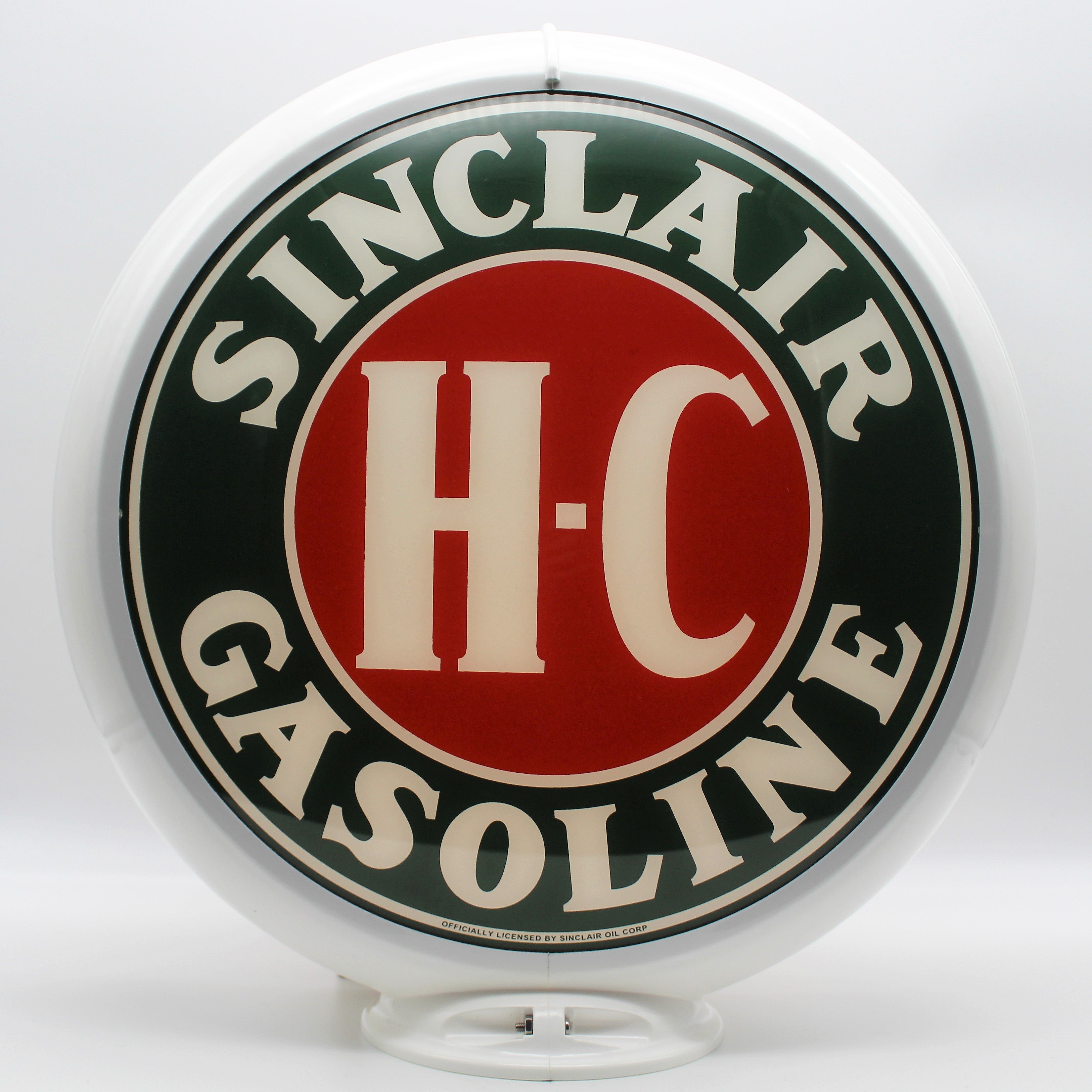 SINCLAIR H-C GASOLINE 13.5" Gas Pump Globe