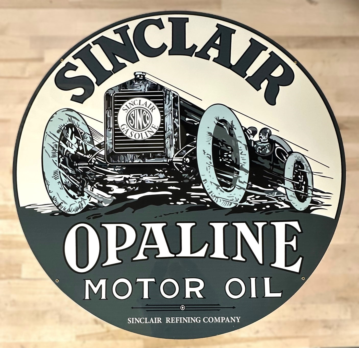 SINCLAIR OPALINE RACING 36" Sign