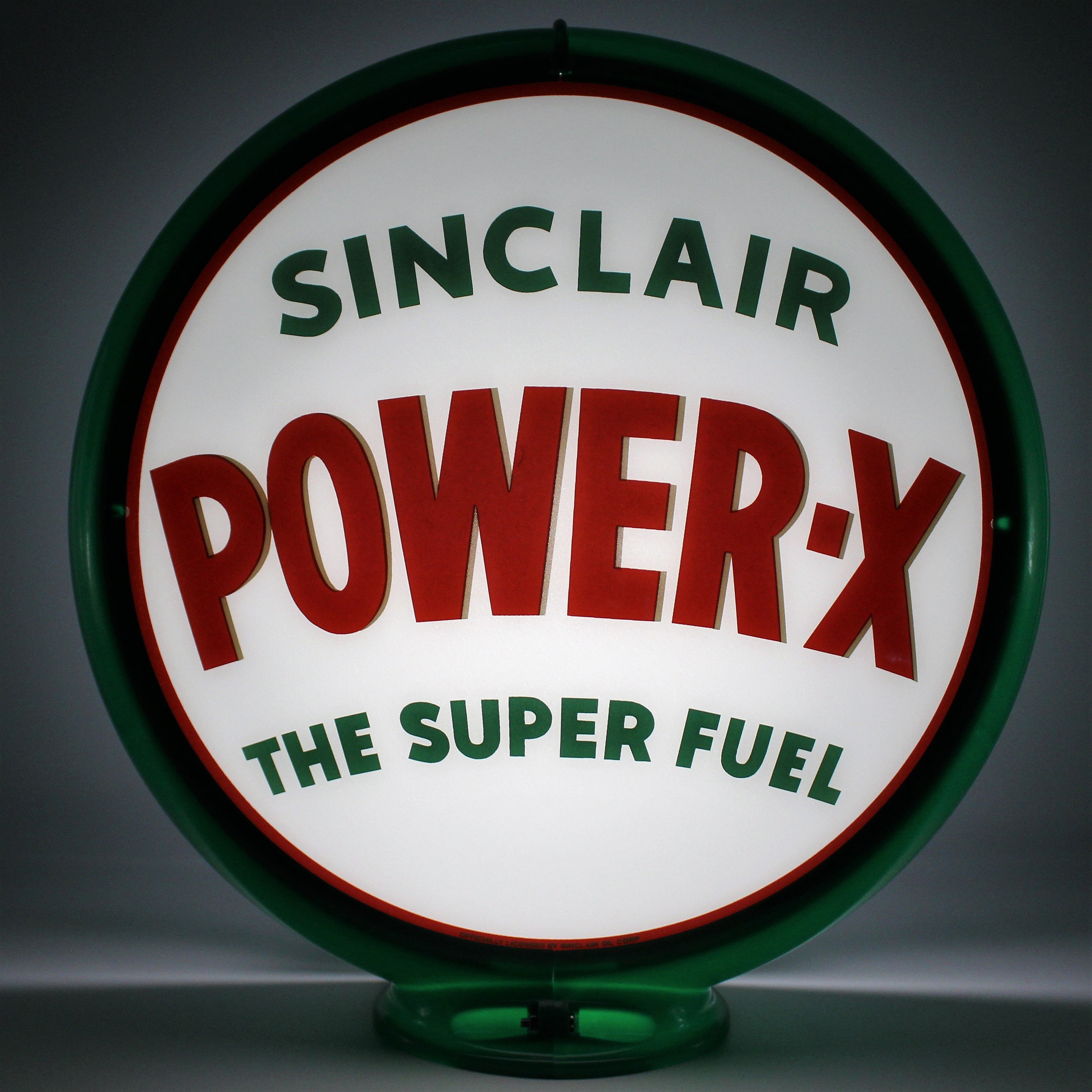 SINCLAIR POWER-X 13.5" Ad Globe