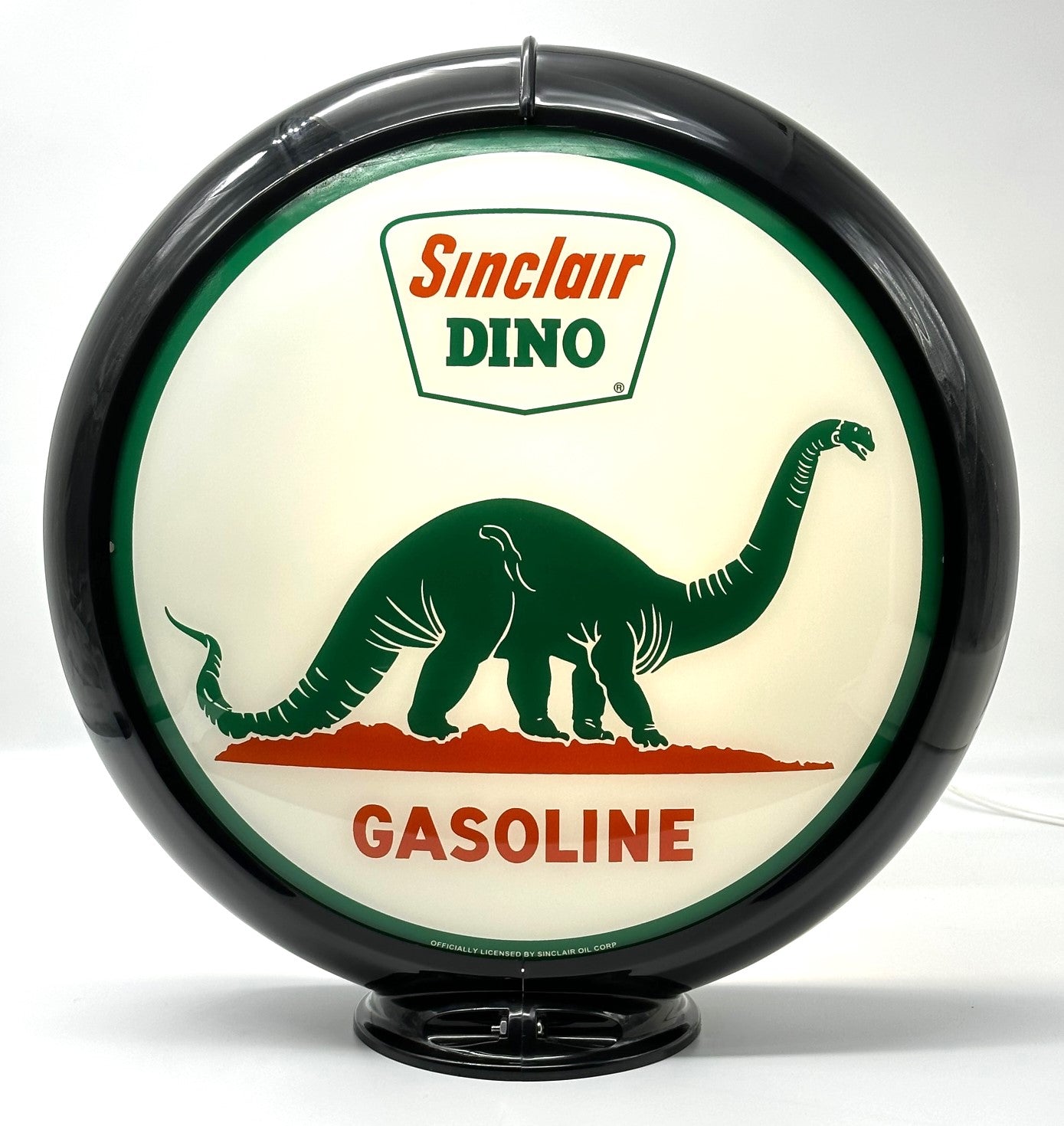 SINCLAIR DINO WRINKLY 13.5" Gas Pump Globe