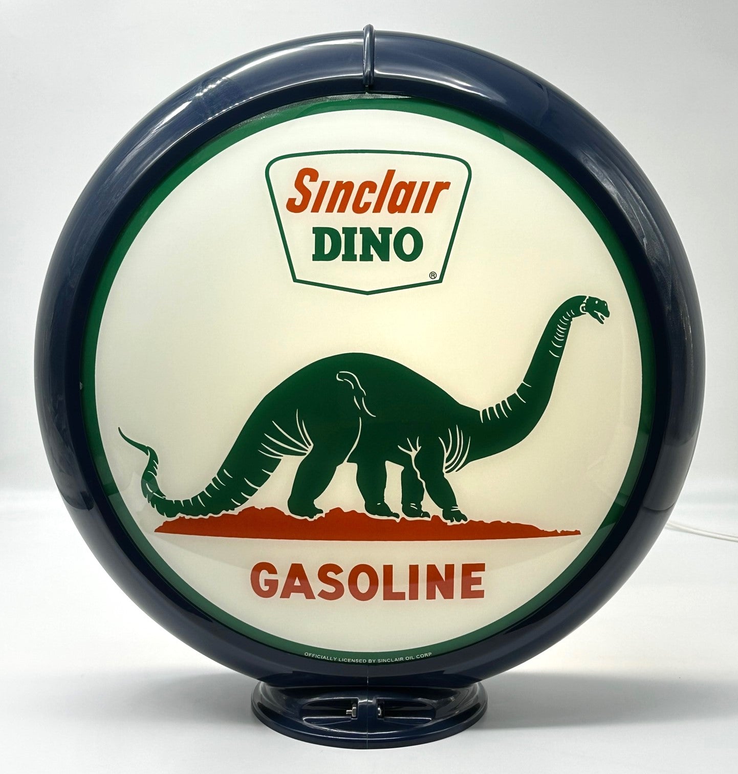SINCLAIR DINO WRINKLY 13.5" Gas Pump Globe