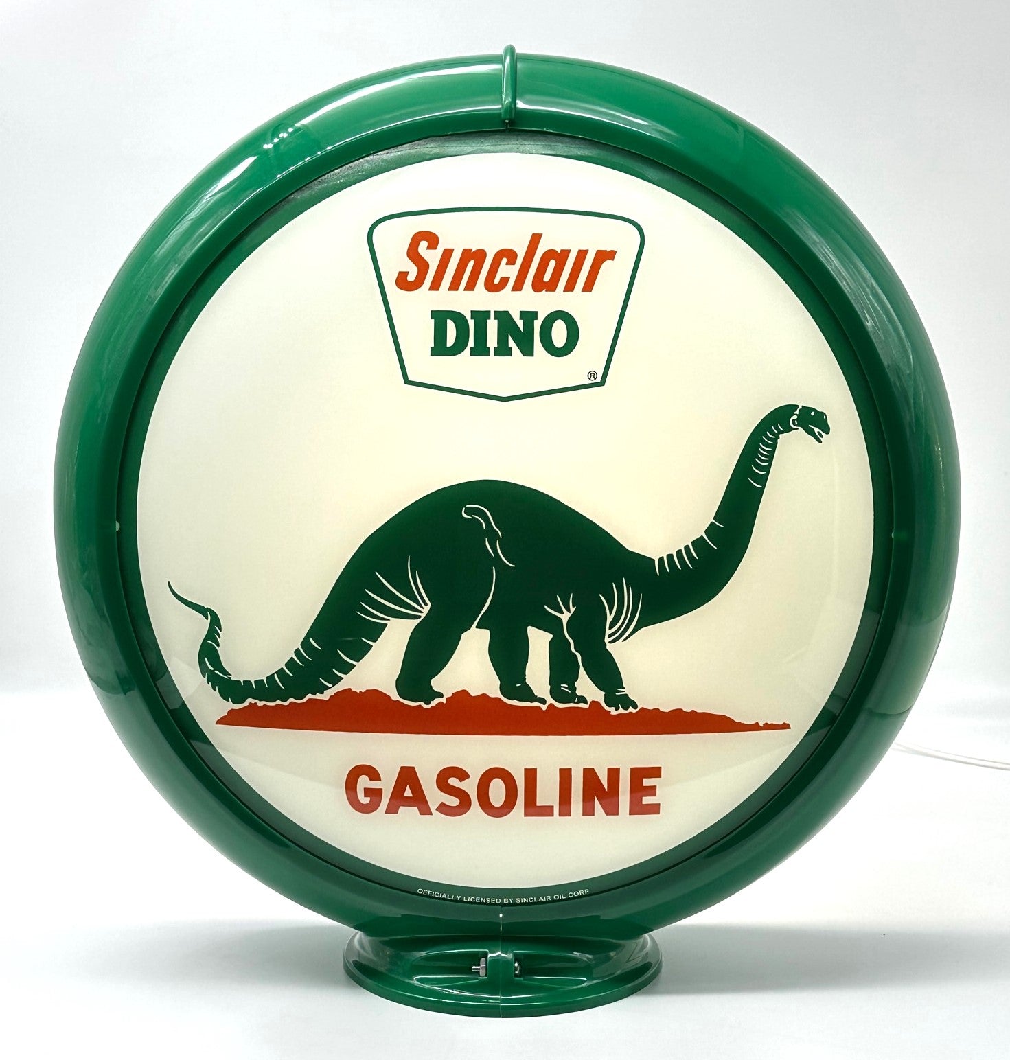 SINCLAIR DINO WRINKLY 13.5" Gas Pump Globe