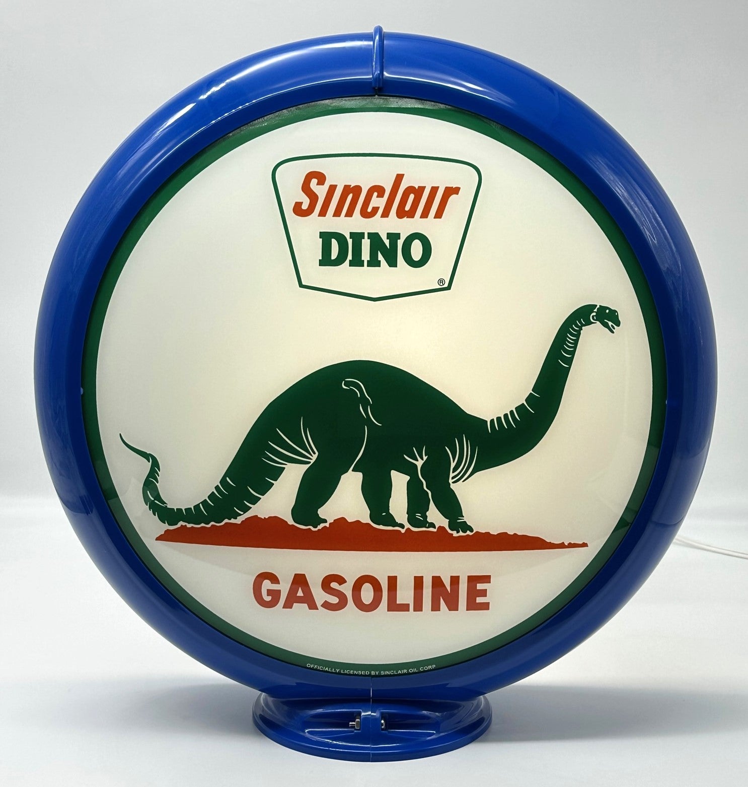 SINCLAIR DINO WRINKLY 13.5" Gas Pump Globe