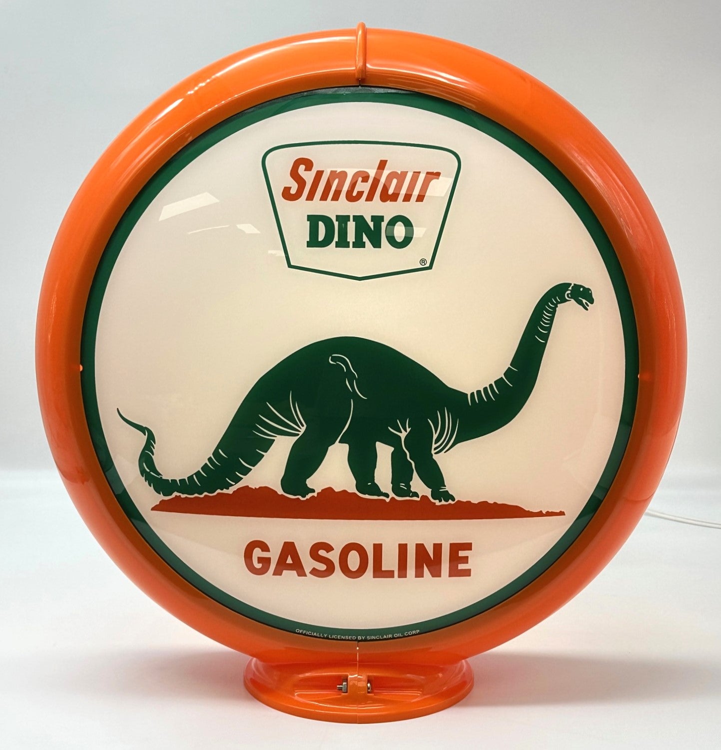 SINCLAIR DINO WRINKLY 13.5" Gas Pump Globe