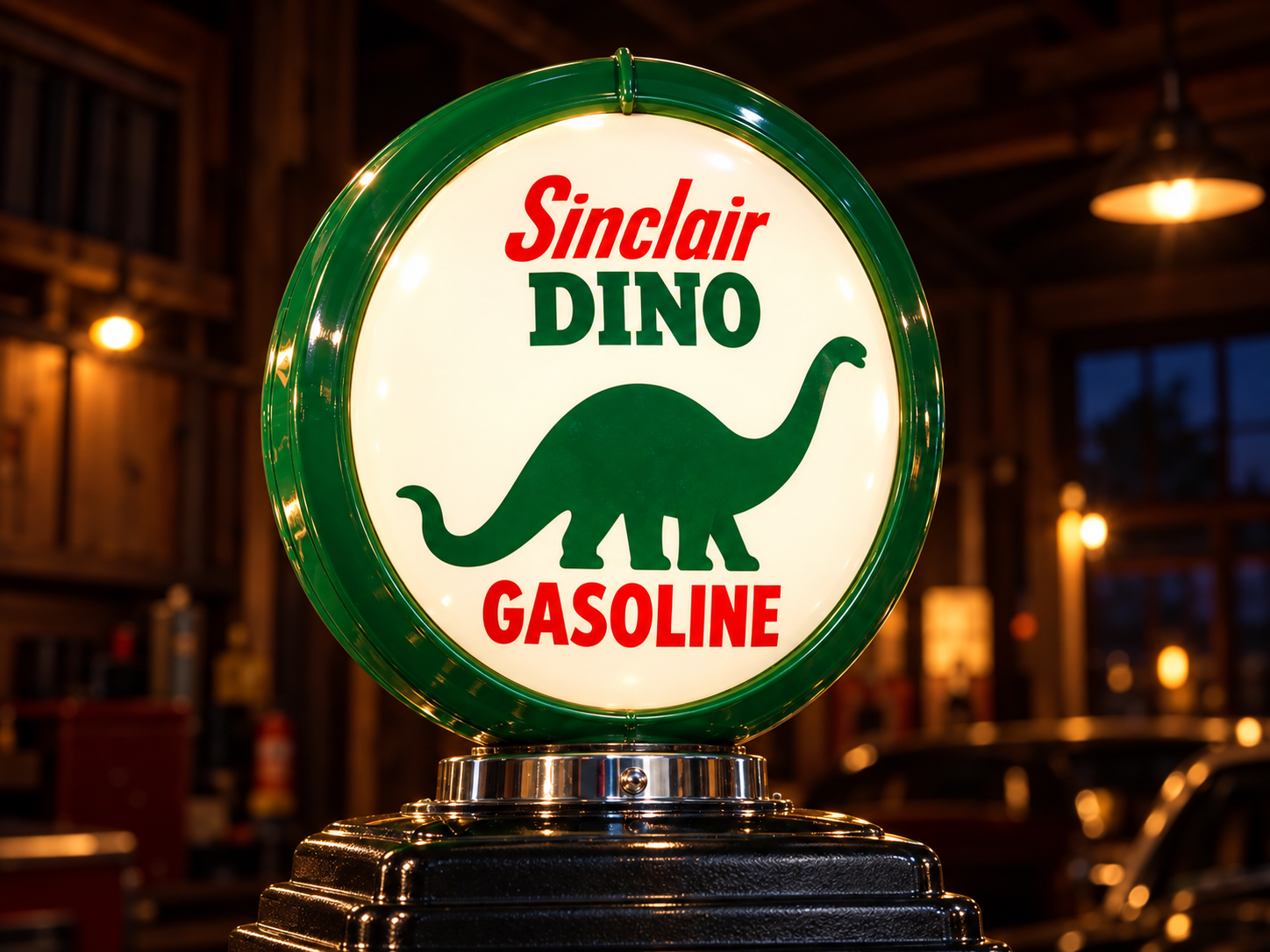 Sinclair Retro Gas Pump