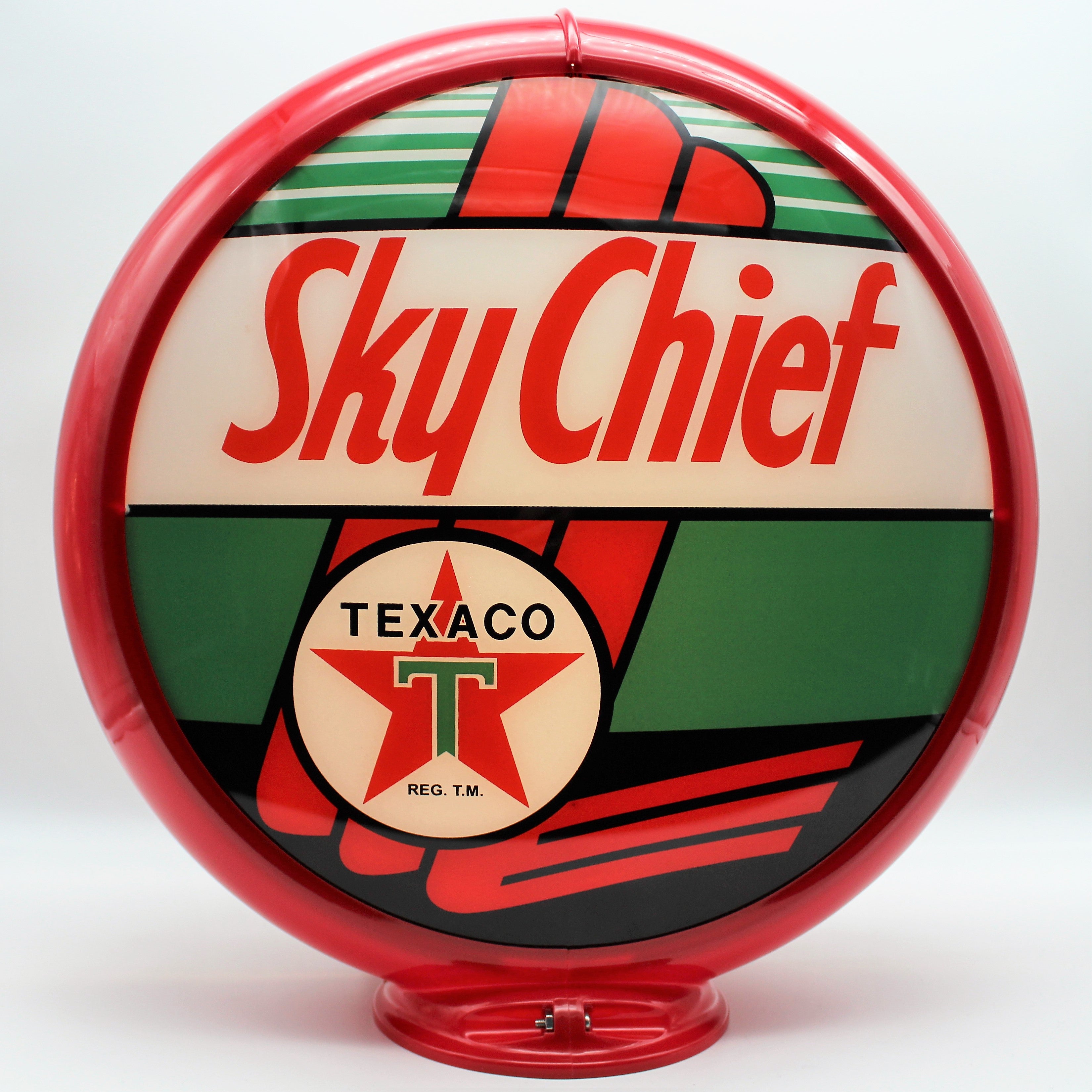 TEXACO SKY CHIEF 13.5" Gas Pump Globe