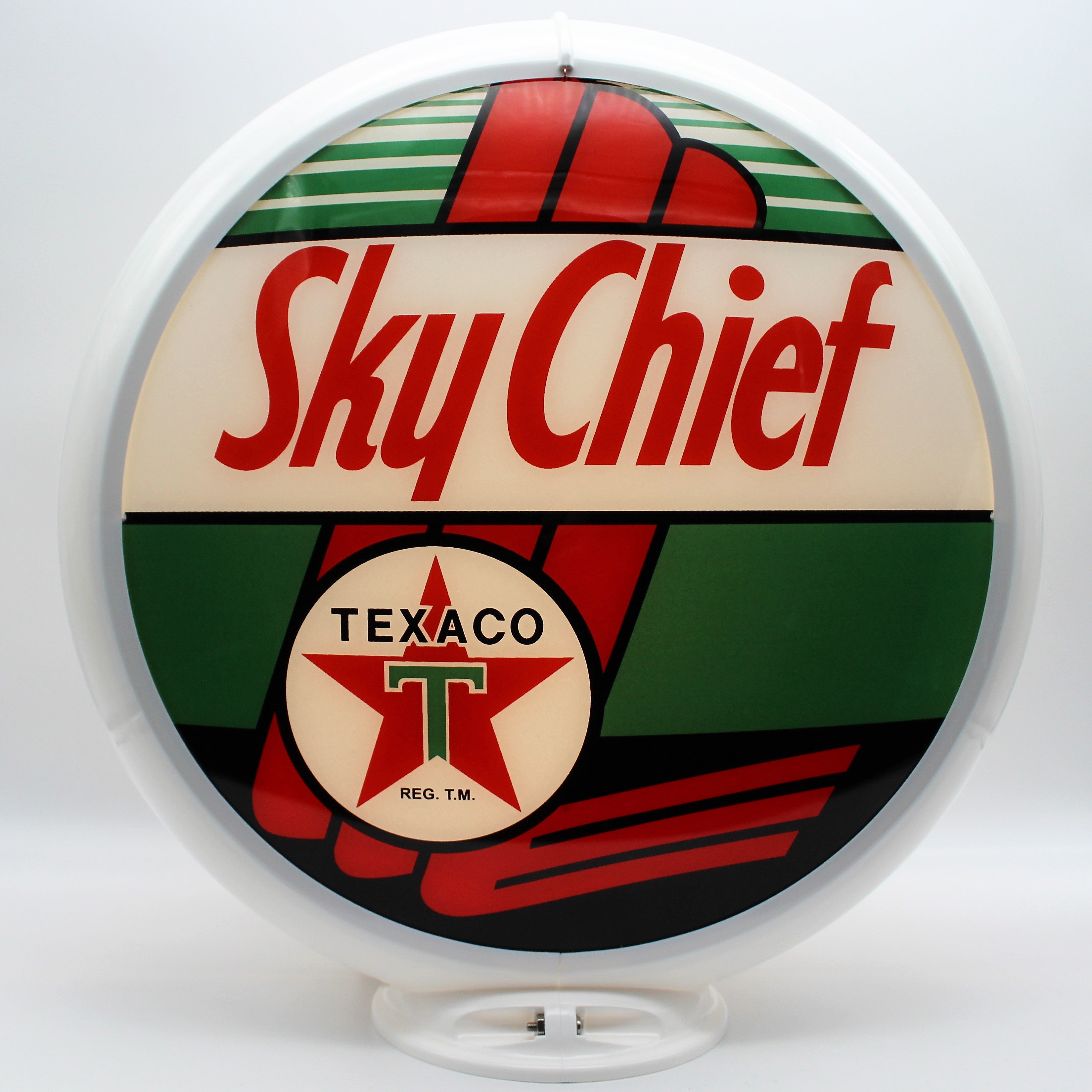 TEXACO SKY CHIEF 13.5" Gas Pump Globe