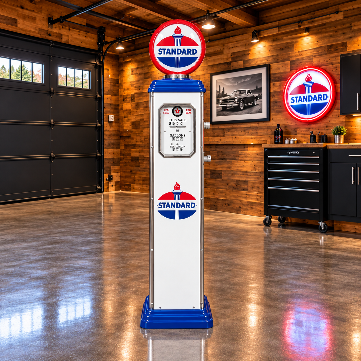 Standard Oil Retro Gas Pump