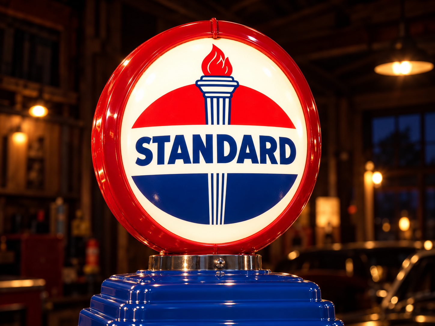 Standard Oil Retro Gas Pump