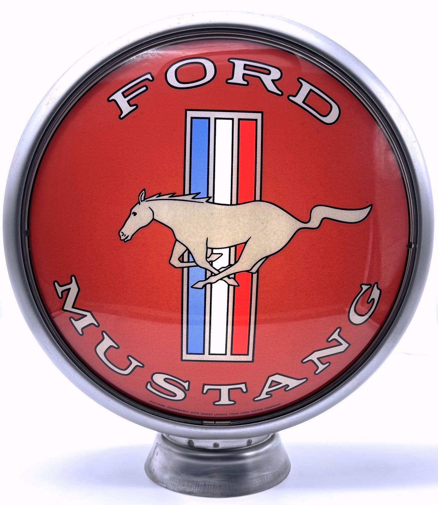FORD MUSTANG 13.5" Gas Pump Globe