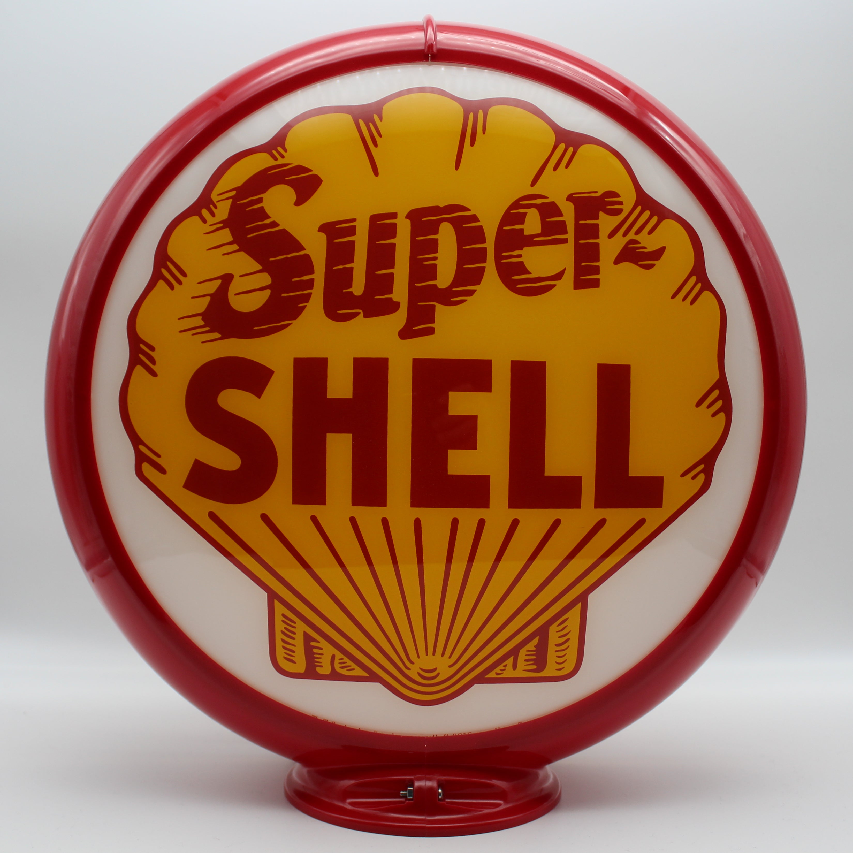 SHELL SUPER-SHELL 13.5" Gas Pump Globe