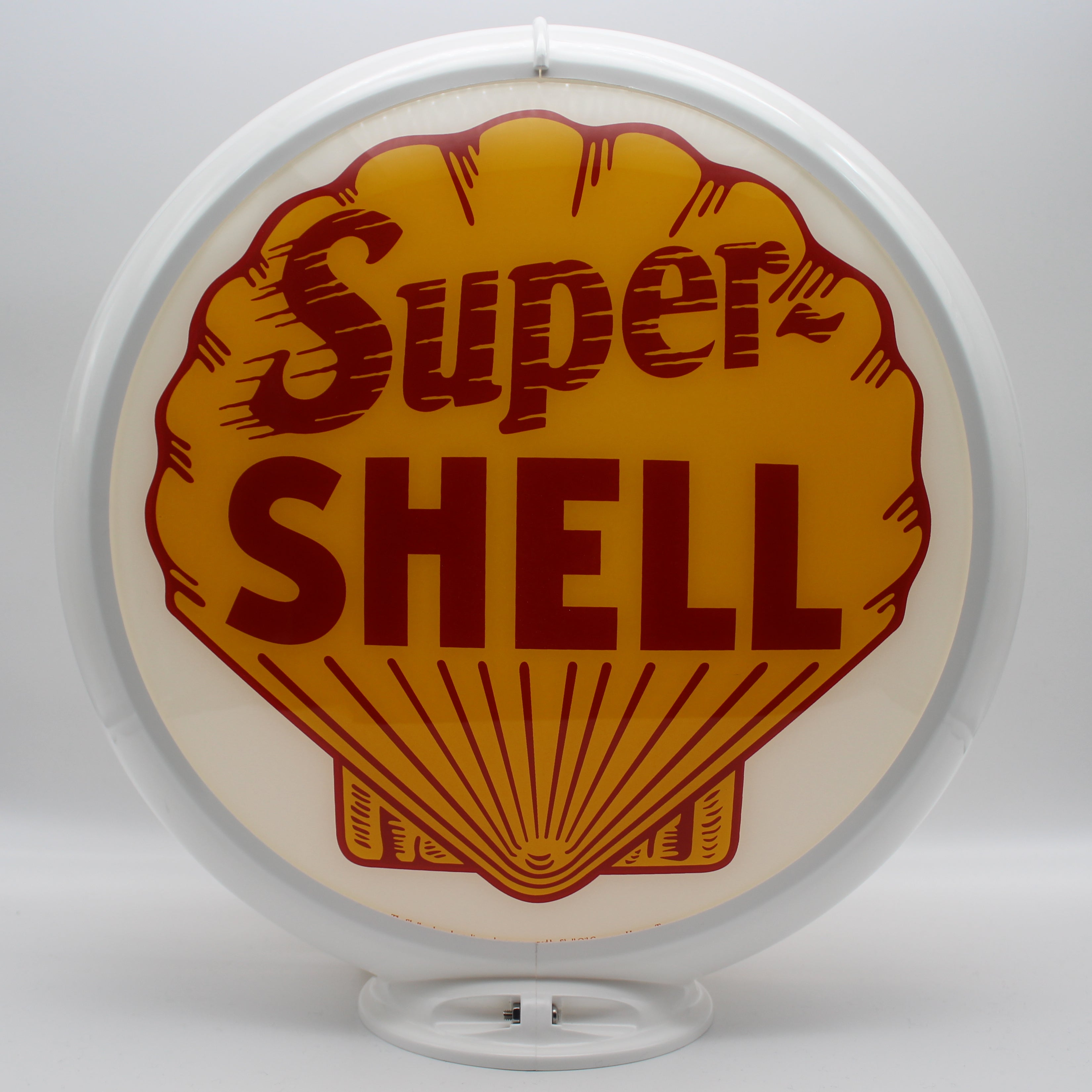SHELL SUPER-SHELL 13.5" Gas Pump Globe