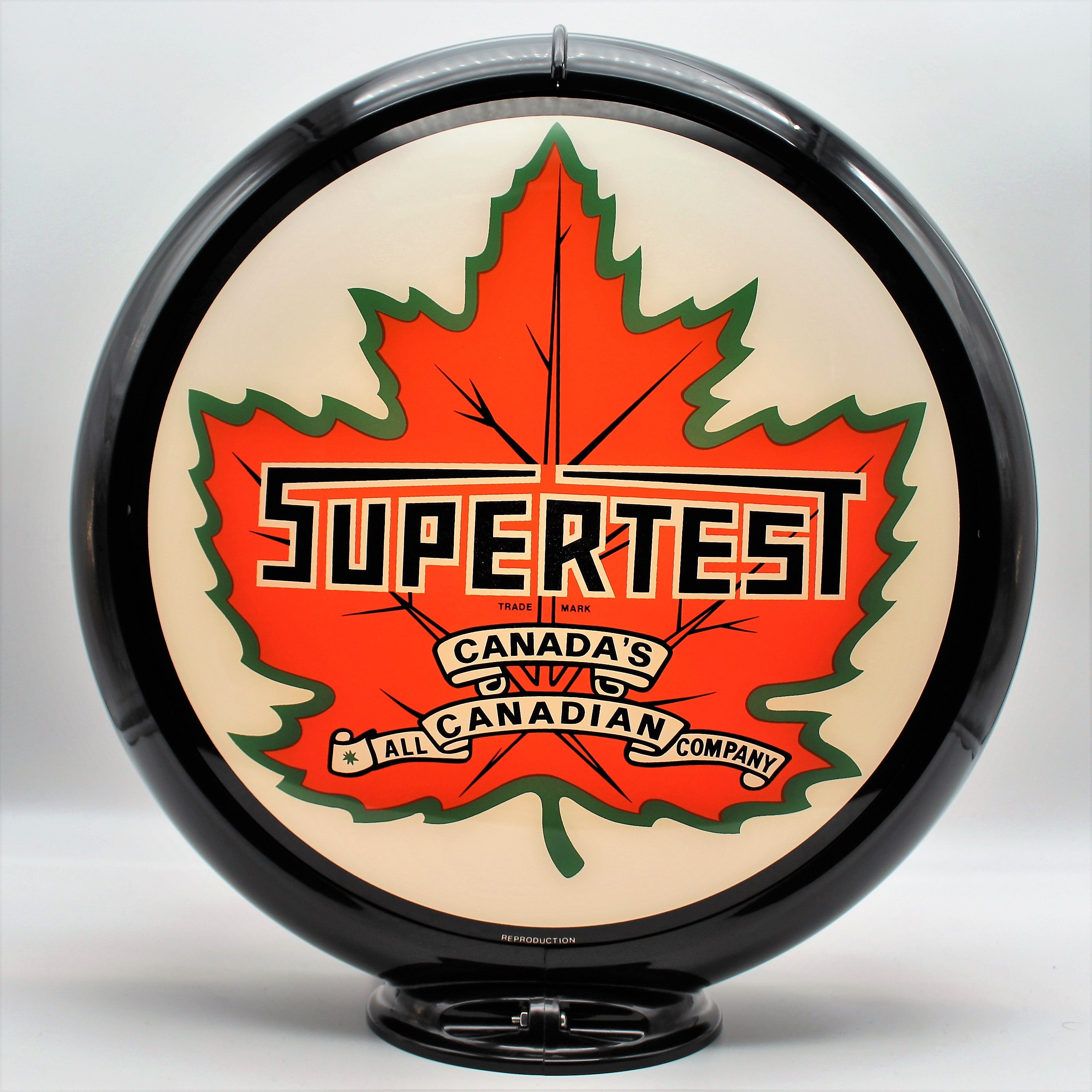 SUPERTEST 13.5" Ad Globe