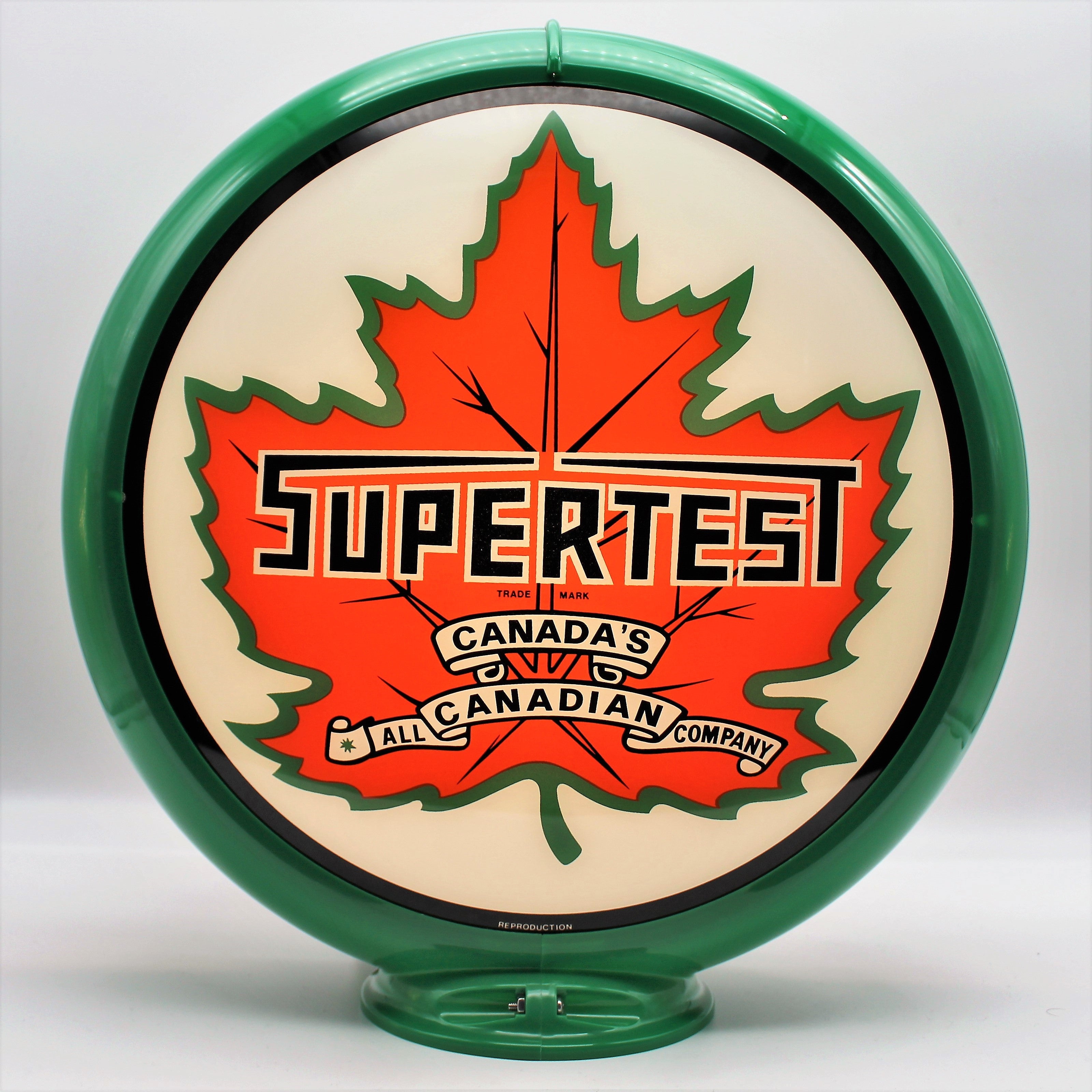 SUPERTEST 13.5" Ad Globe