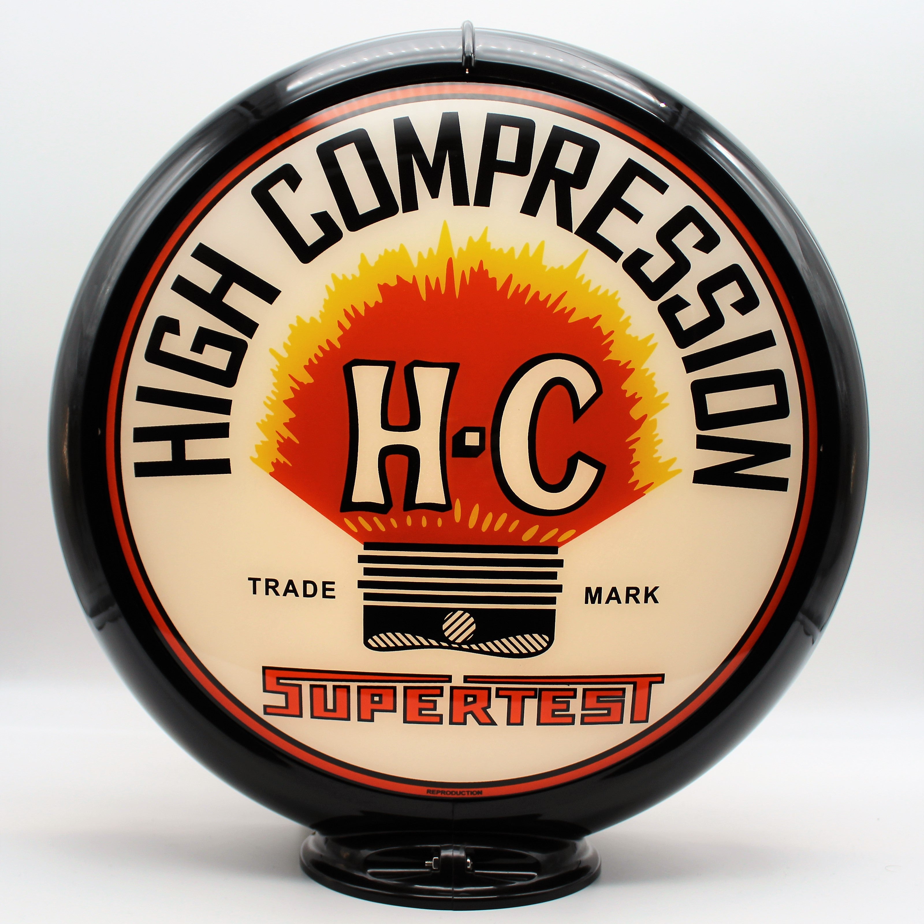 SUPERTEST H-C HIGH COMPRESSION 13.5" Ad Globe
