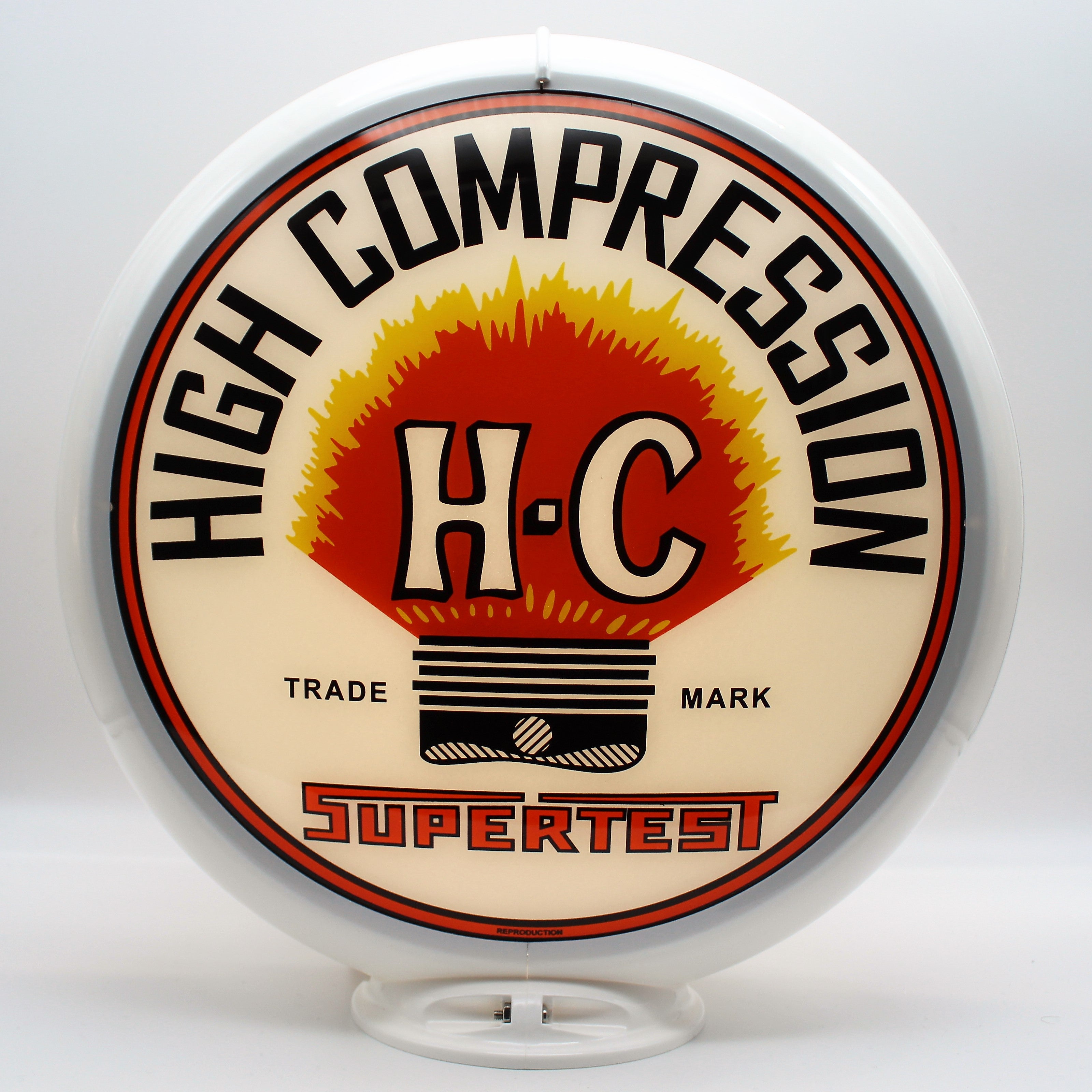 SUPERTEST H-C HIGH COMPRESSION 13.5" Ad Globe