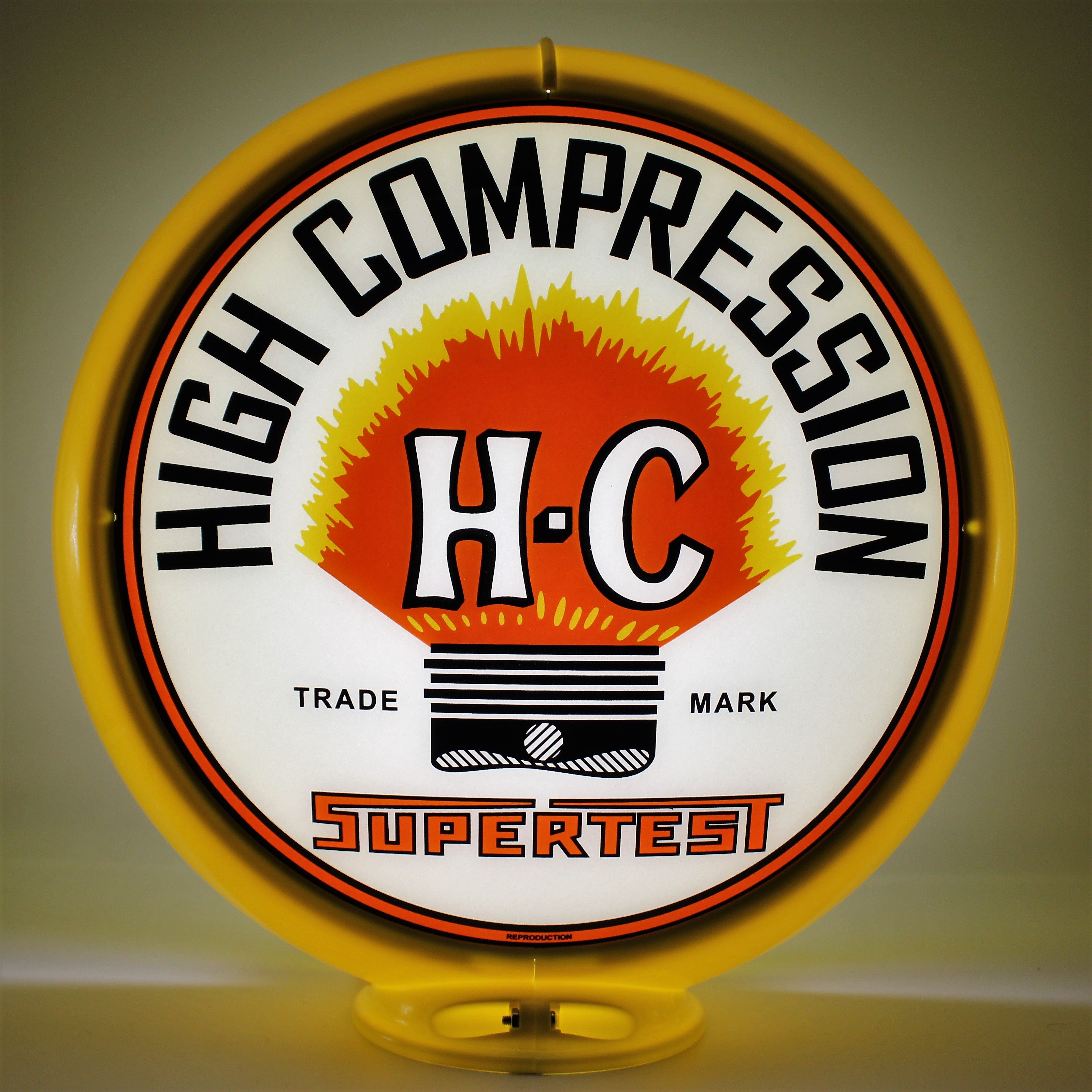SUPERTEST H-C HIGH COMPRESSION 13.5" Ad Globe
